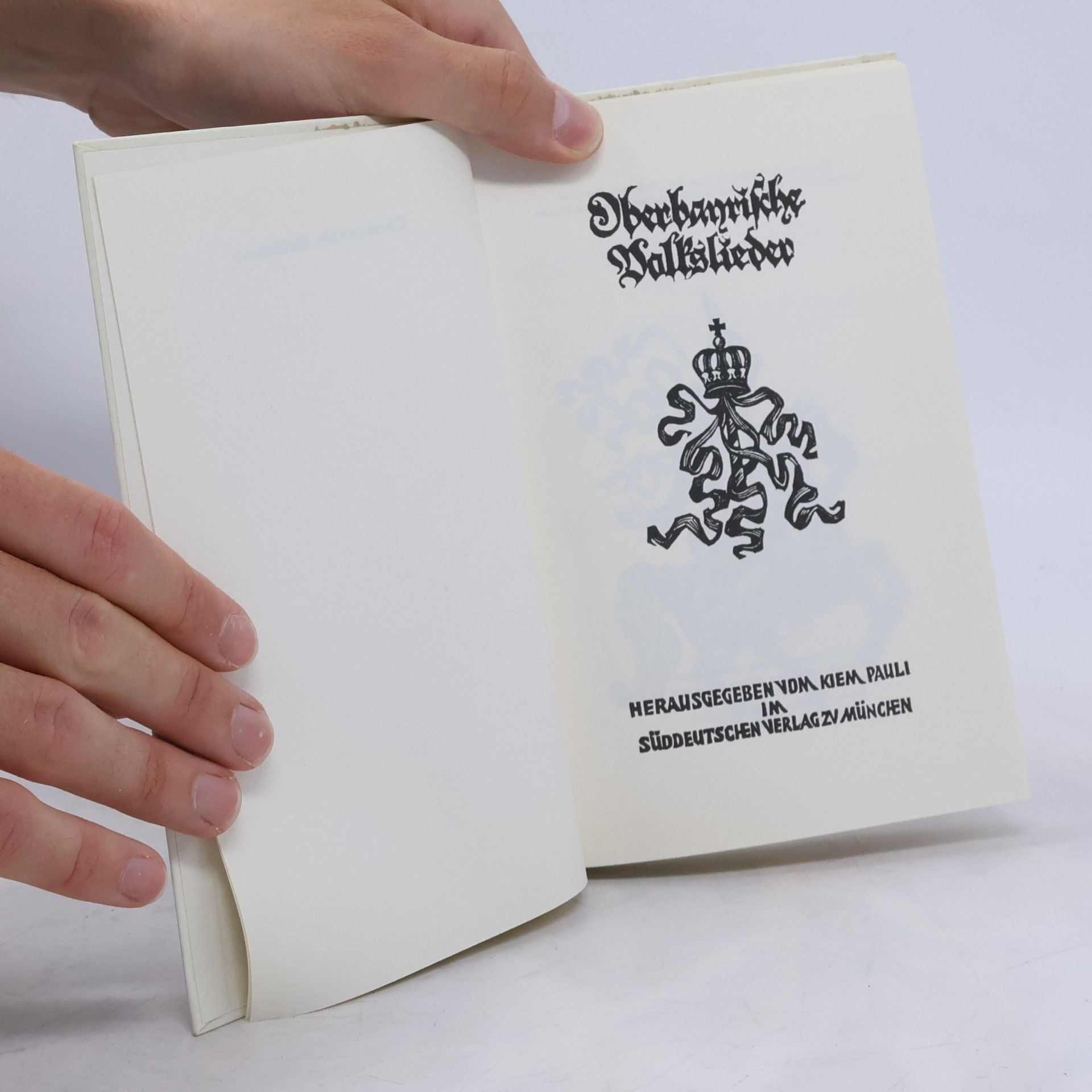 Kiem Pauli Oberbayerische Volkslieder
