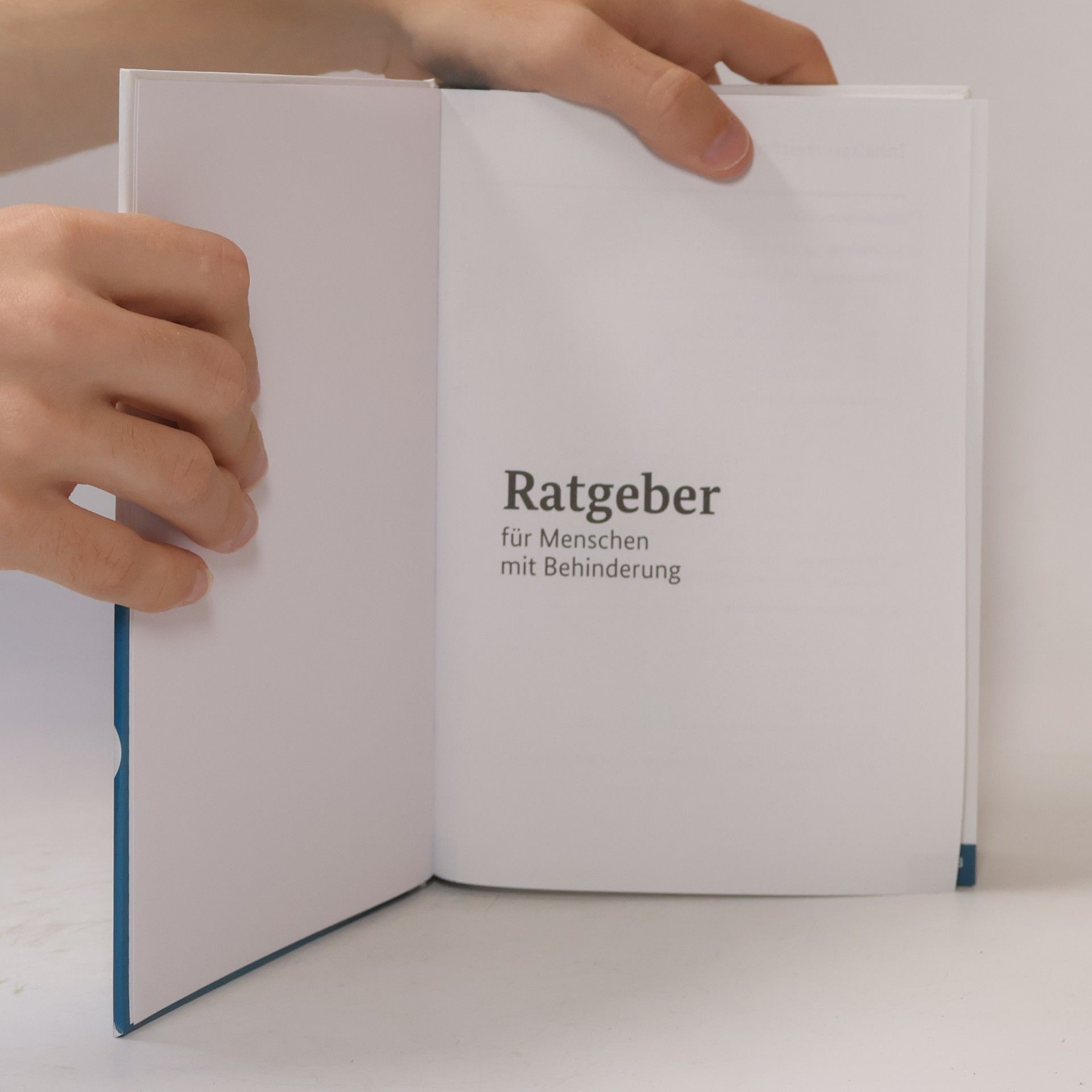Autorenkollektiv Ratgeber für Menschen mit Behinderung