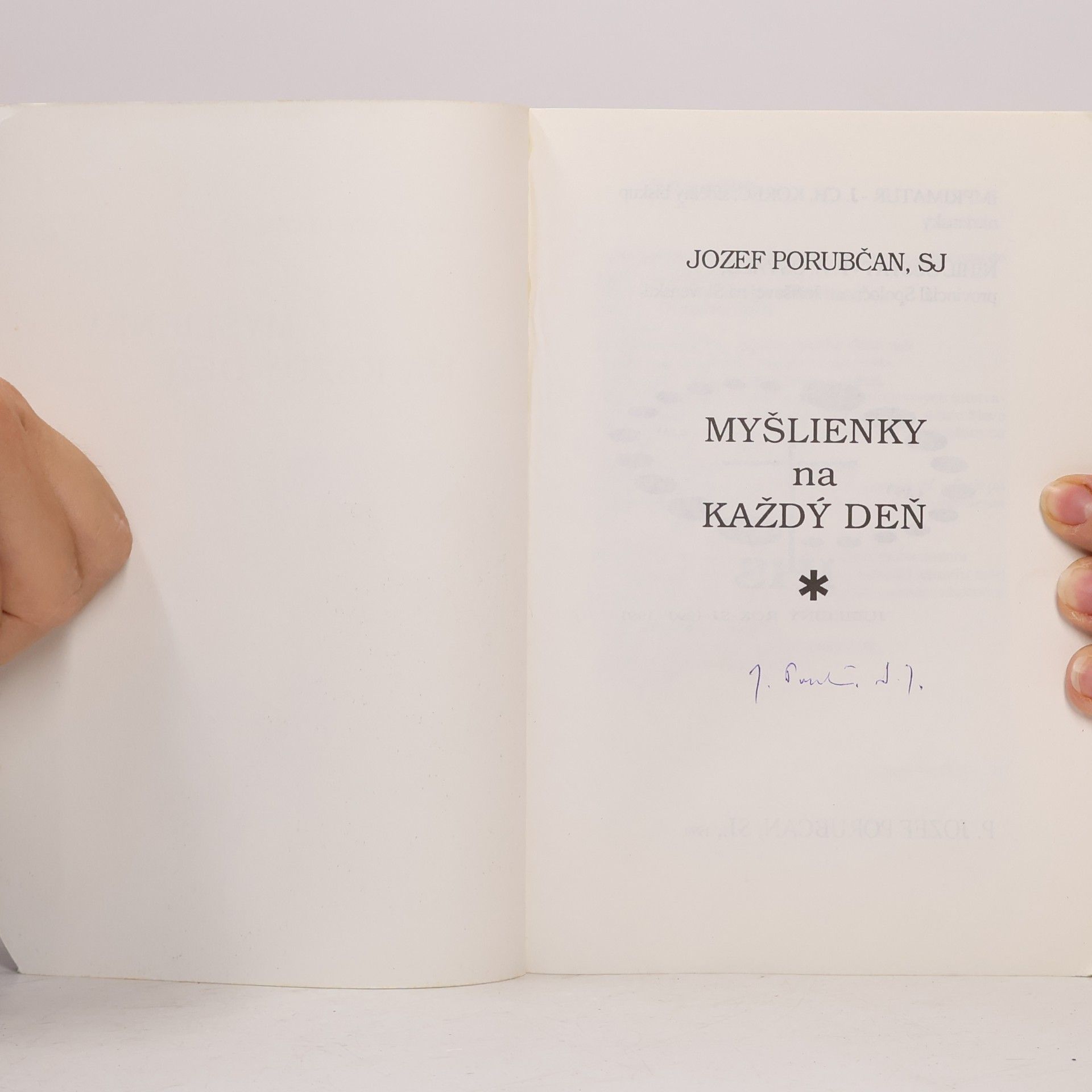Jozef Porubčan Myšlienky na každý deň