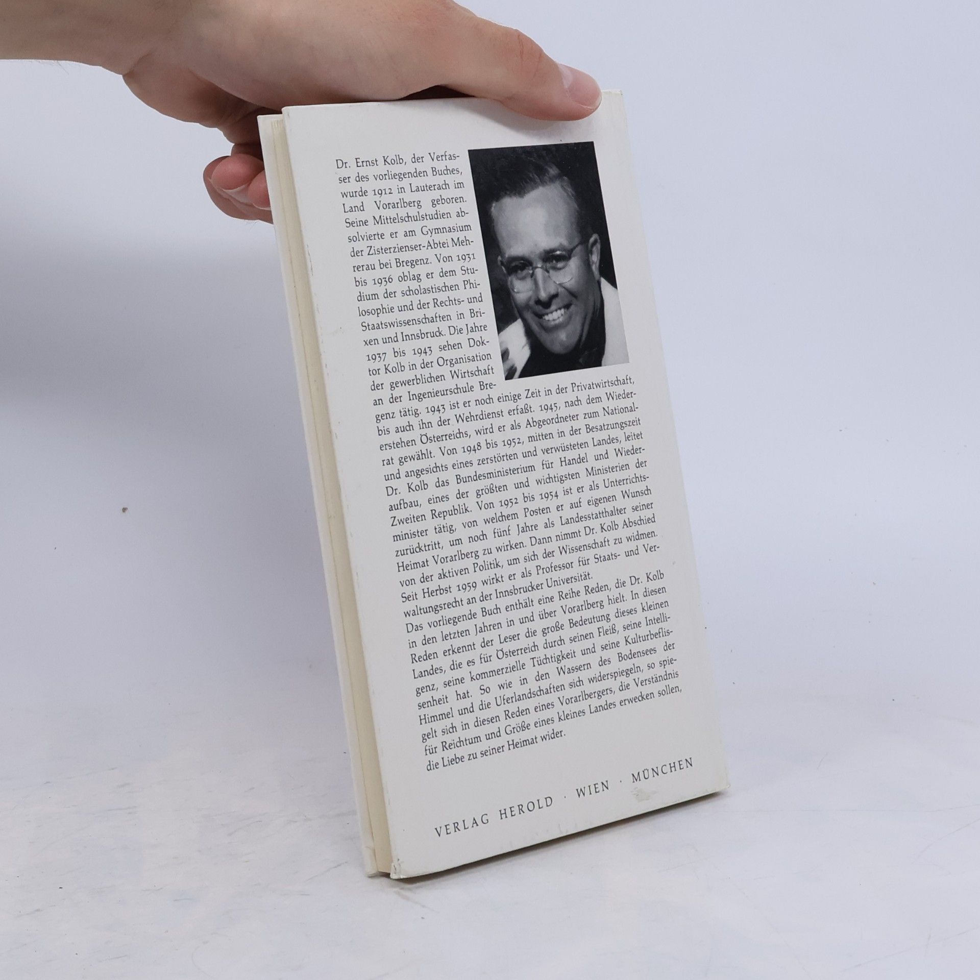 Ernst Kolb Du Ländle meine teure Heimat