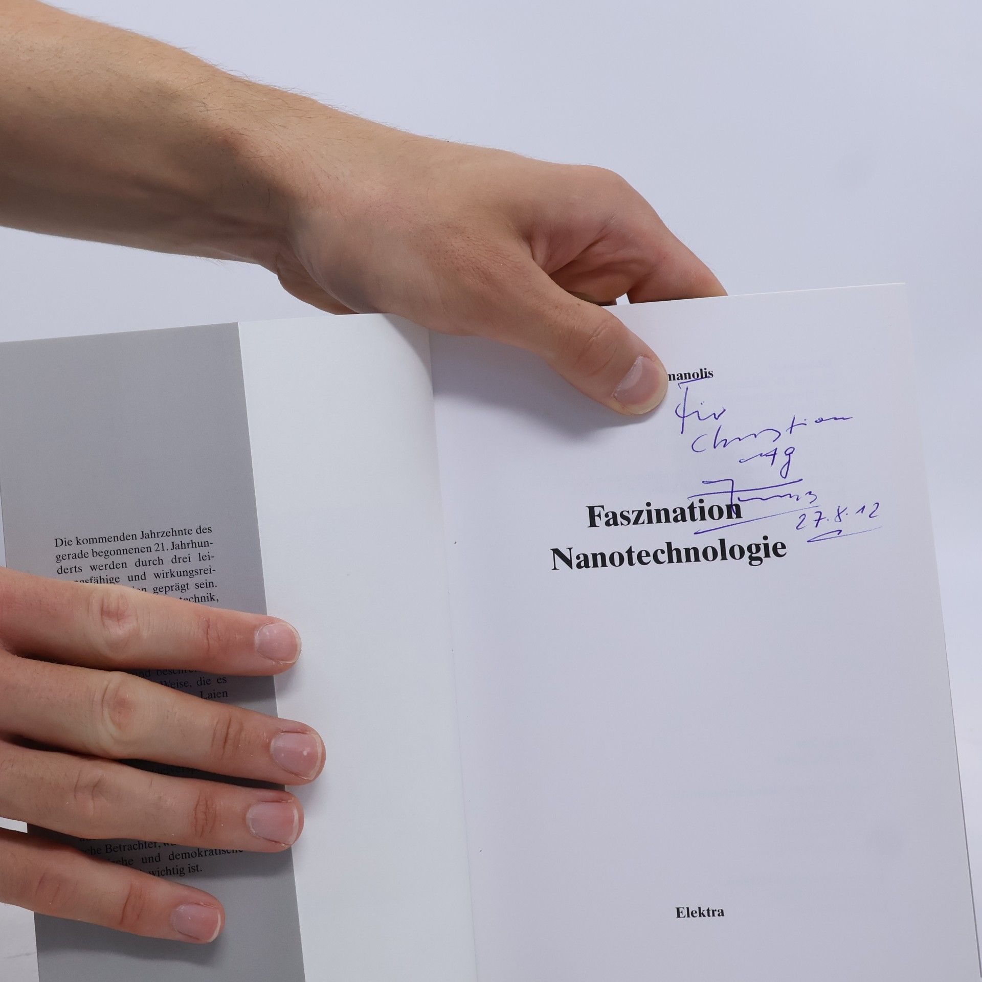 Stratis Karamanolis Faszination Nanotechnologie