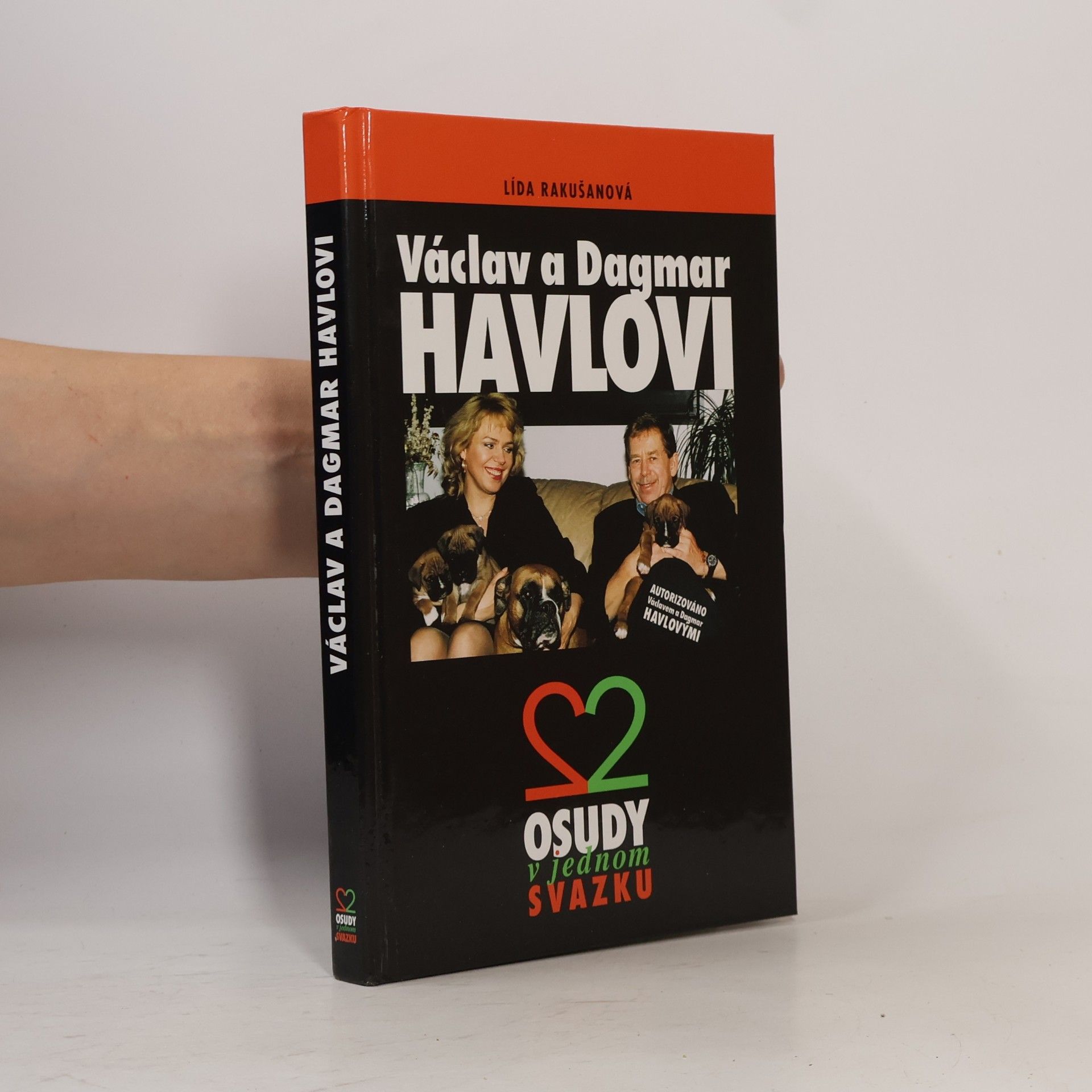 Lída Rakušanová Václav a Dagmar Havlovi