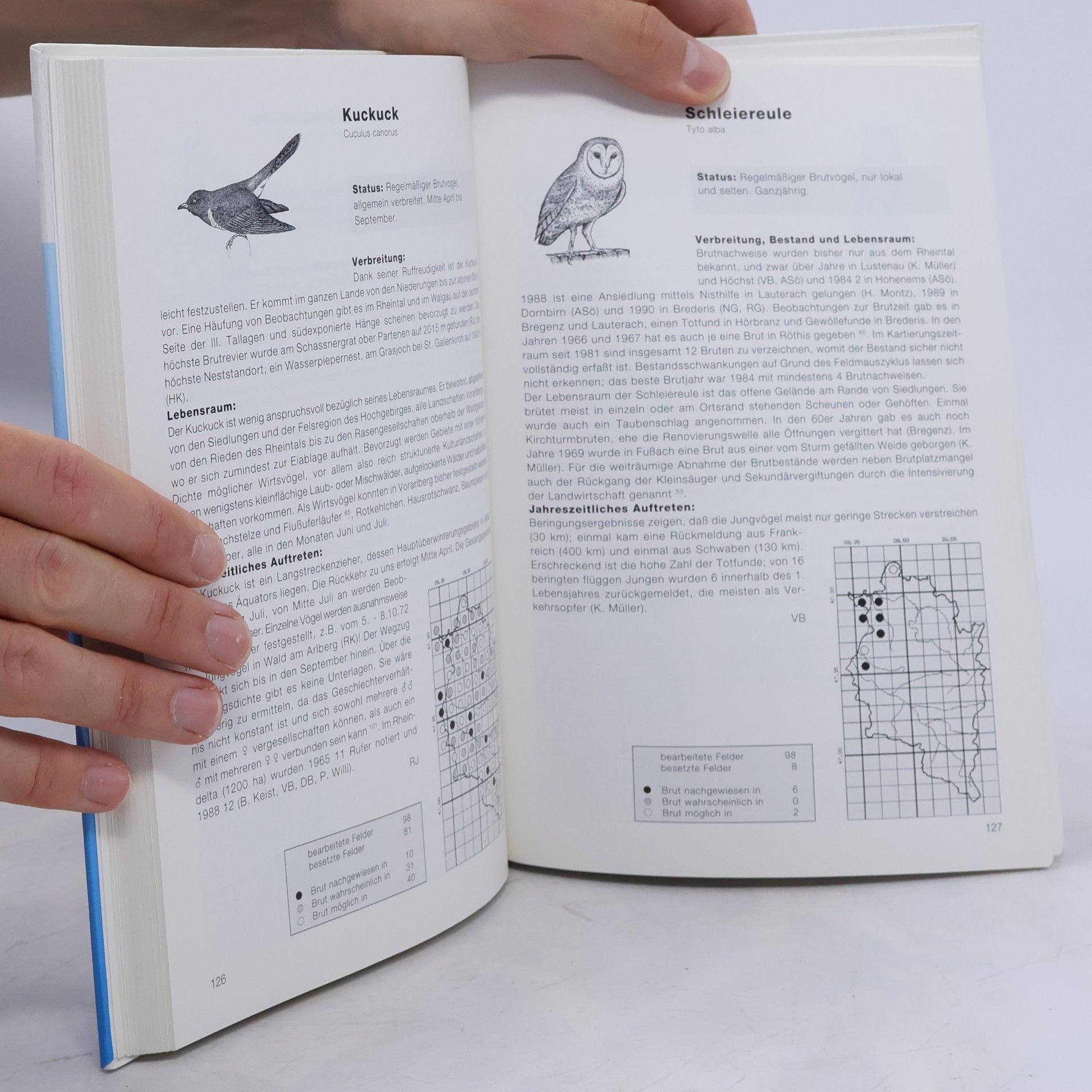 Österreichische Gesellschaft für Vogelkunde - Landesstelle Vorarlberg Atlas der Brutvögel Vorarlbergs