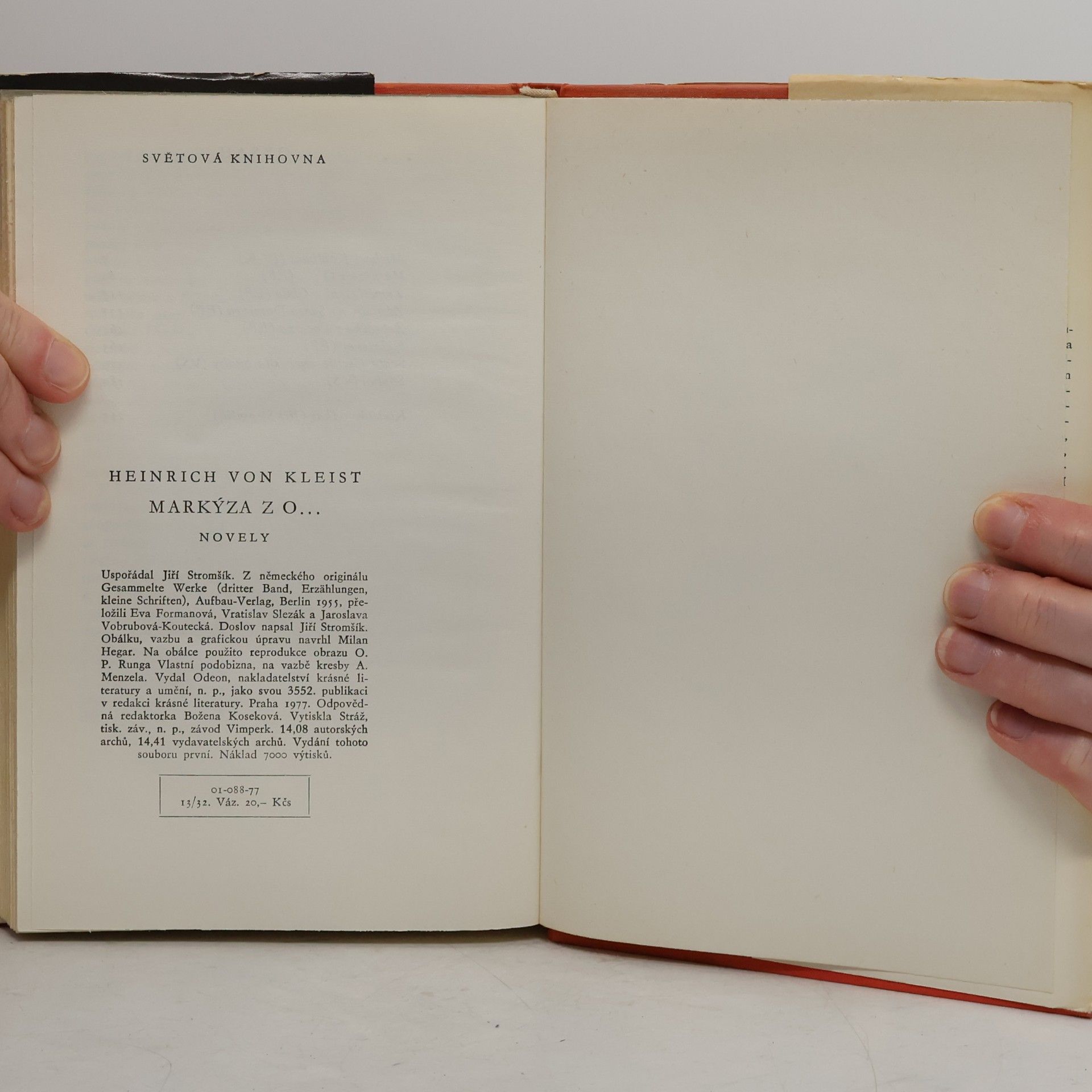 Heinrich von Kleist Markýza z O...