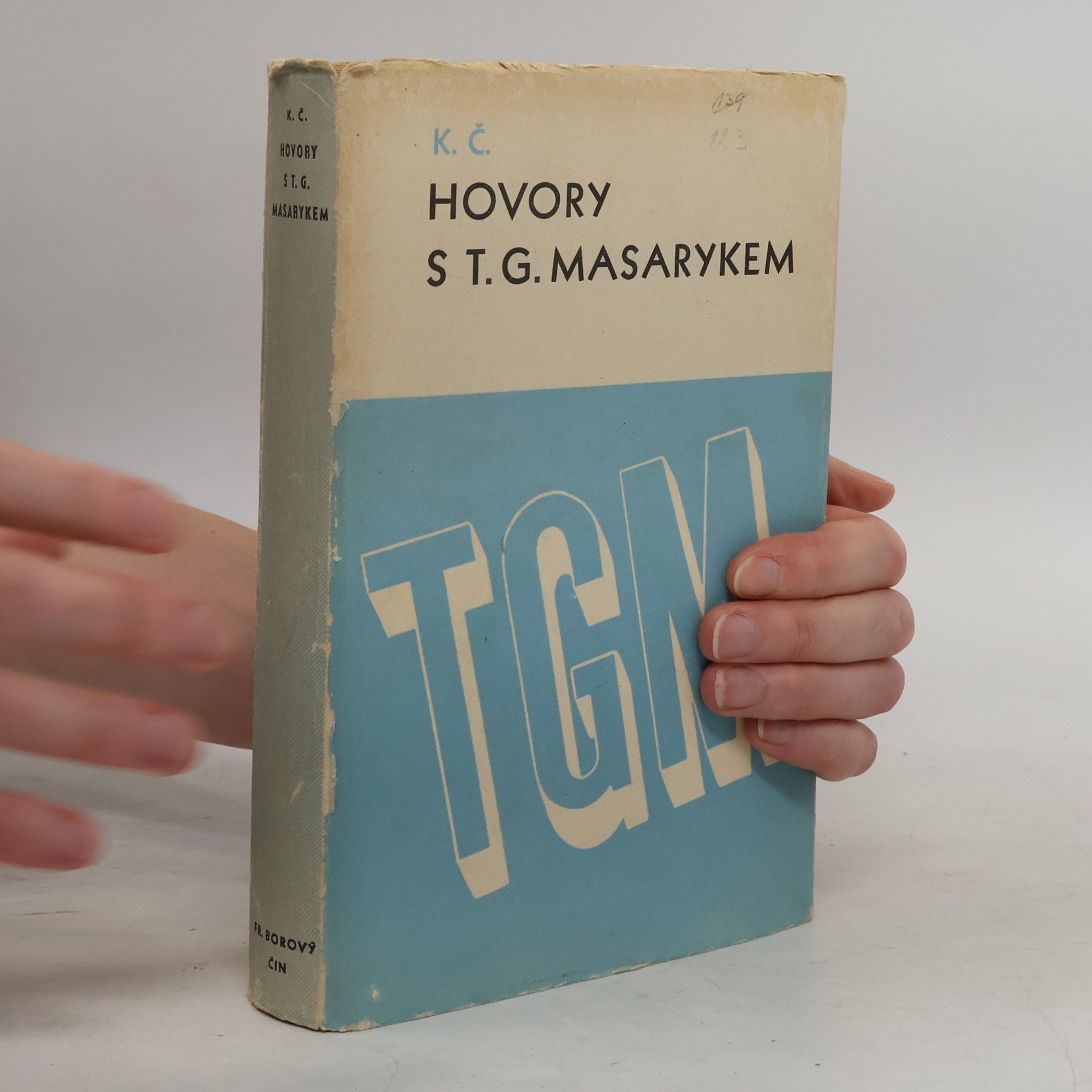Karel Čapek Hovory s T. G. Masarykem
