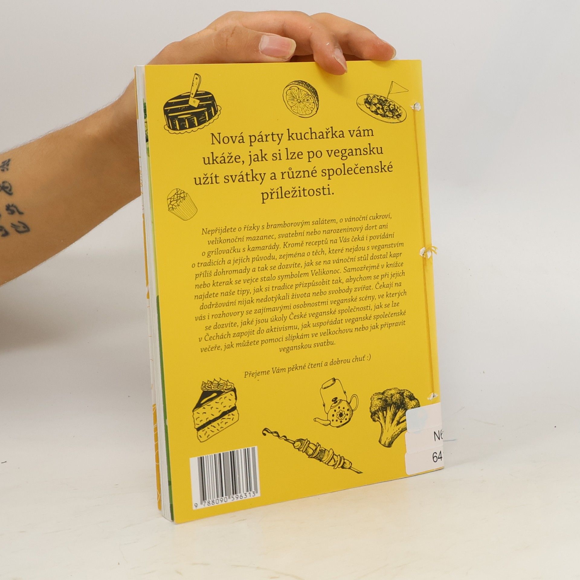 Katka Balcarová Místo kapra hlíva. Párty veganská kuchařka