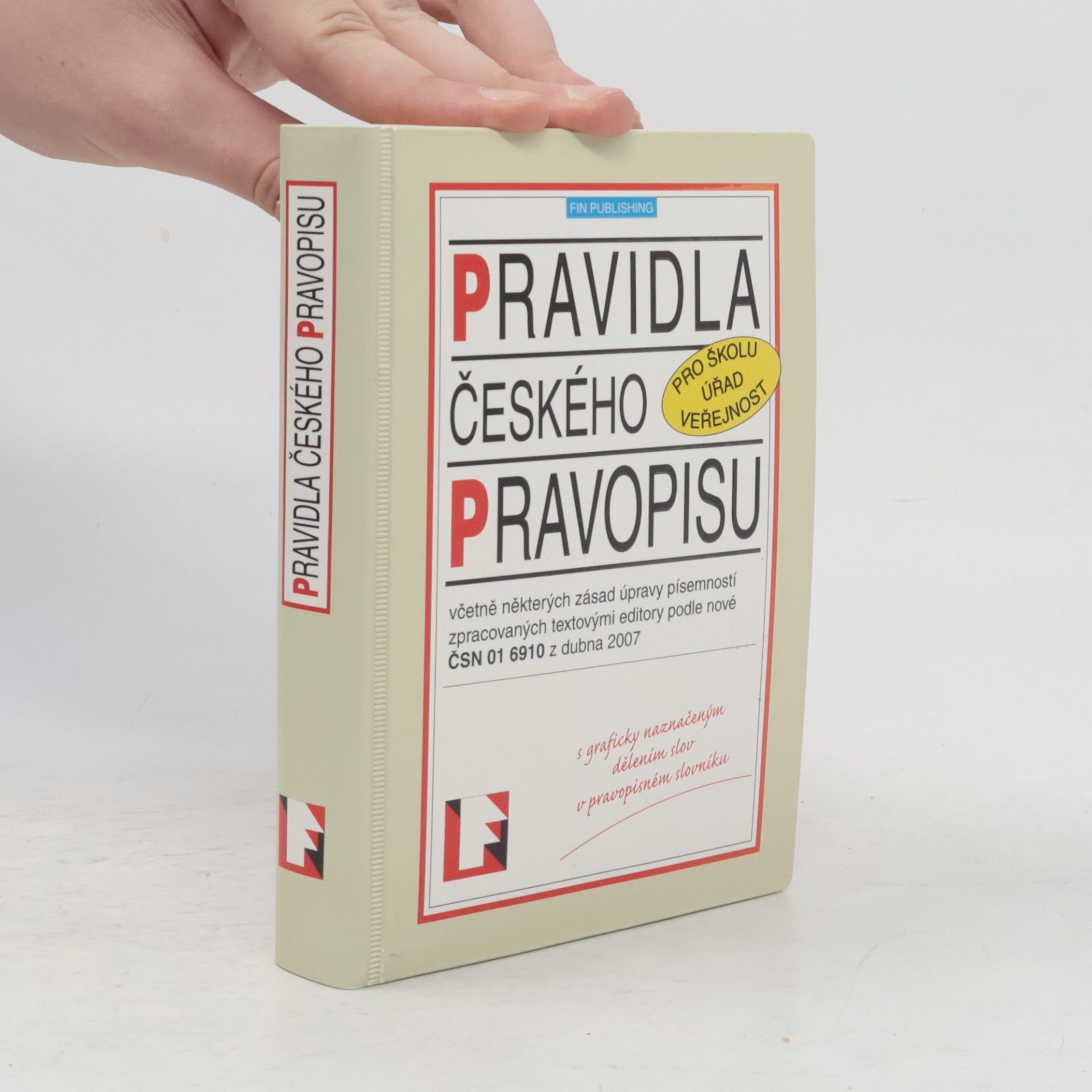 Collectif d'auteurs Pravidla českého pravopisu