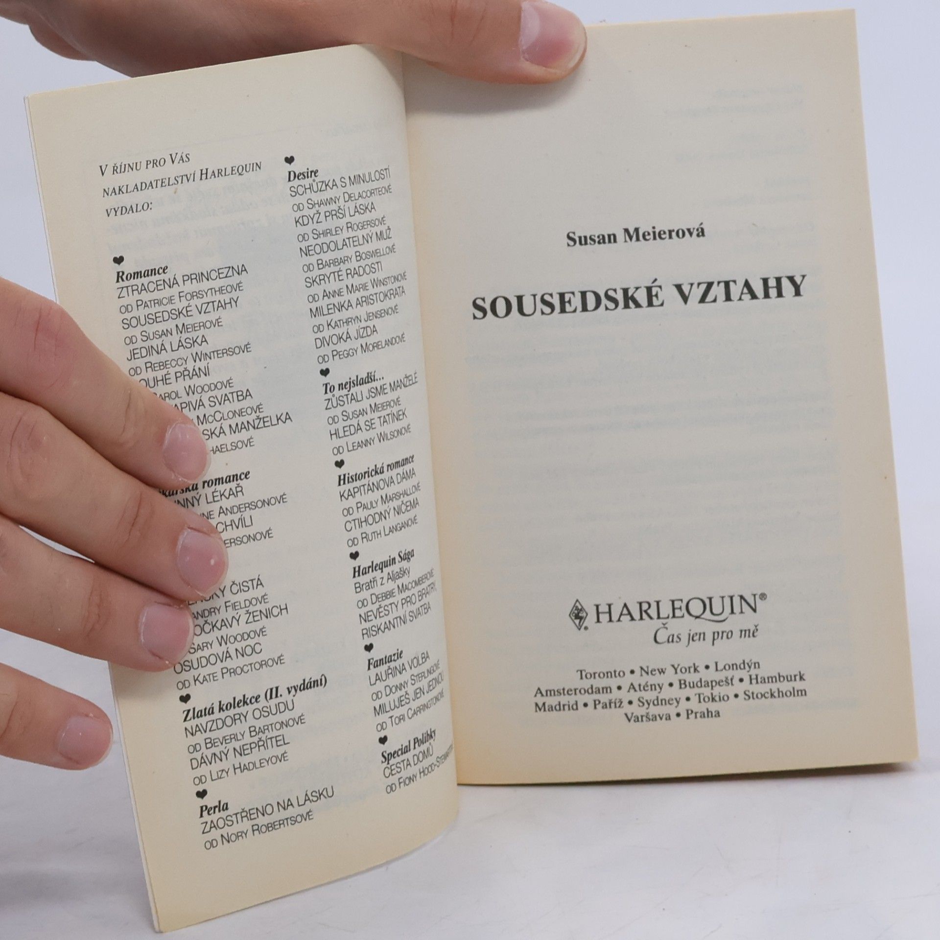 Susan Meier Sousedské vztahy