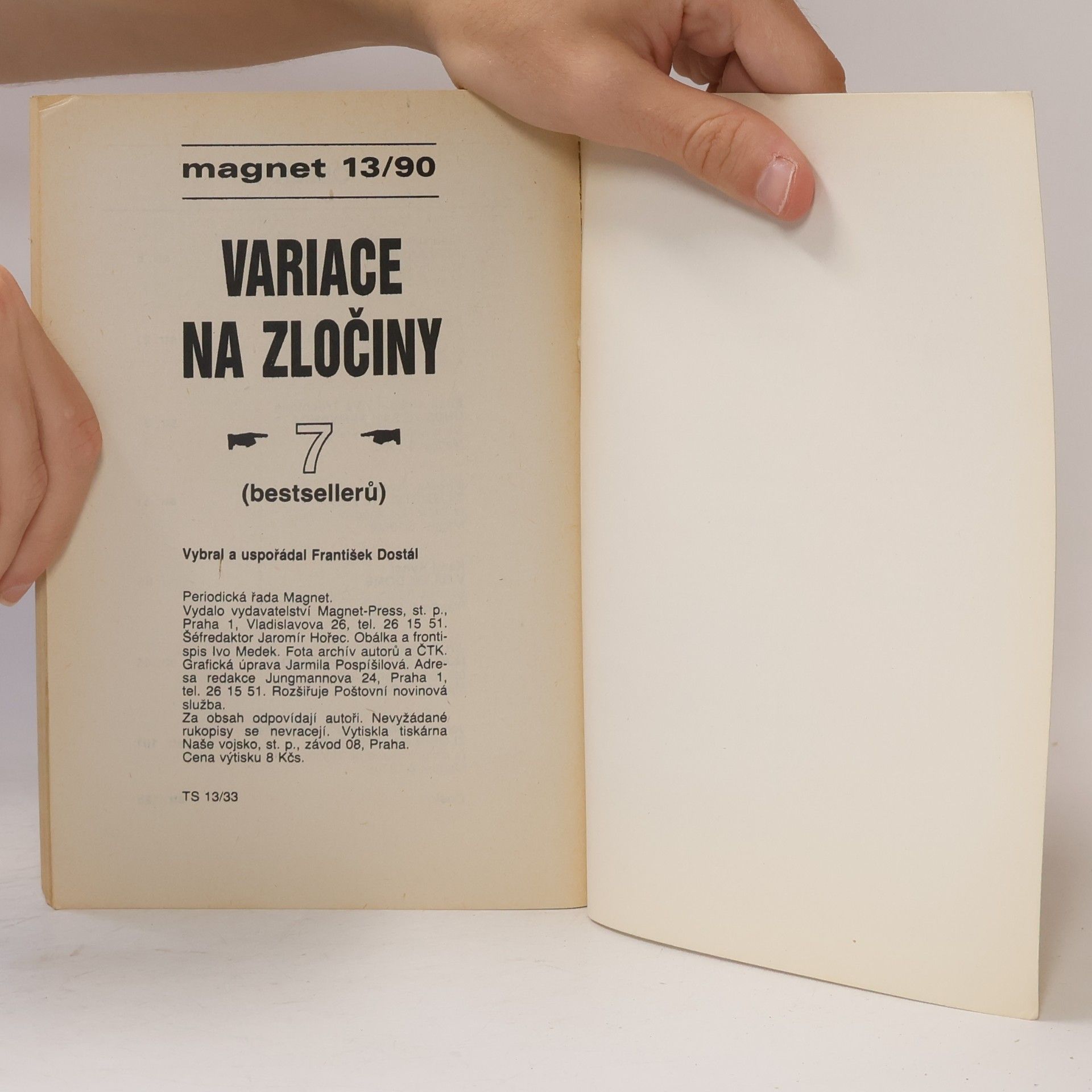 Kolektiv autorů Variace na zločiny - 7 bestsellerů