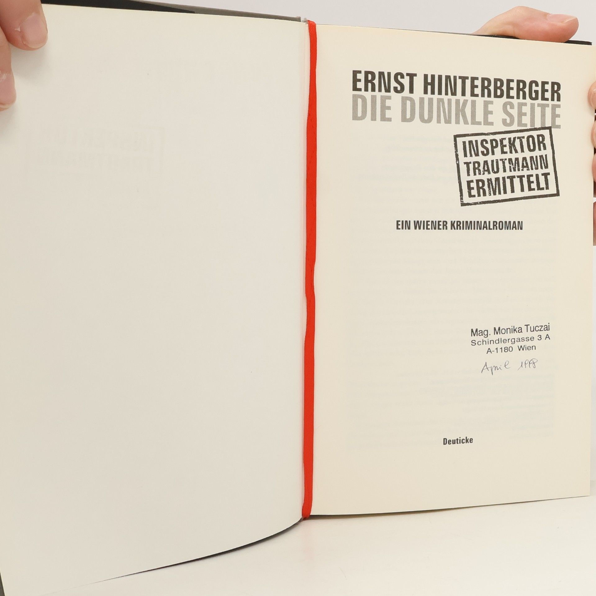 Ernst Hinterberger Die dunkle Seite