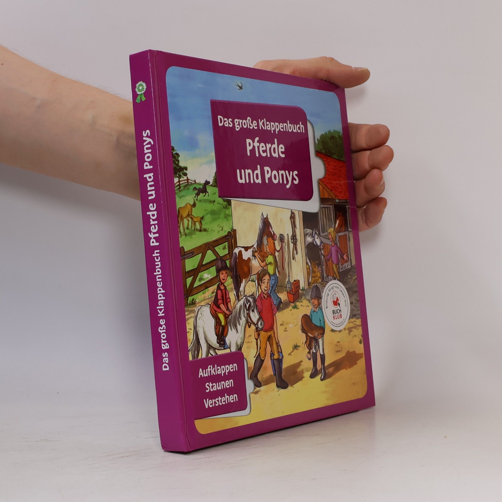 Uschi Heusel Das große Klappenbuch - Pferde und Ponys