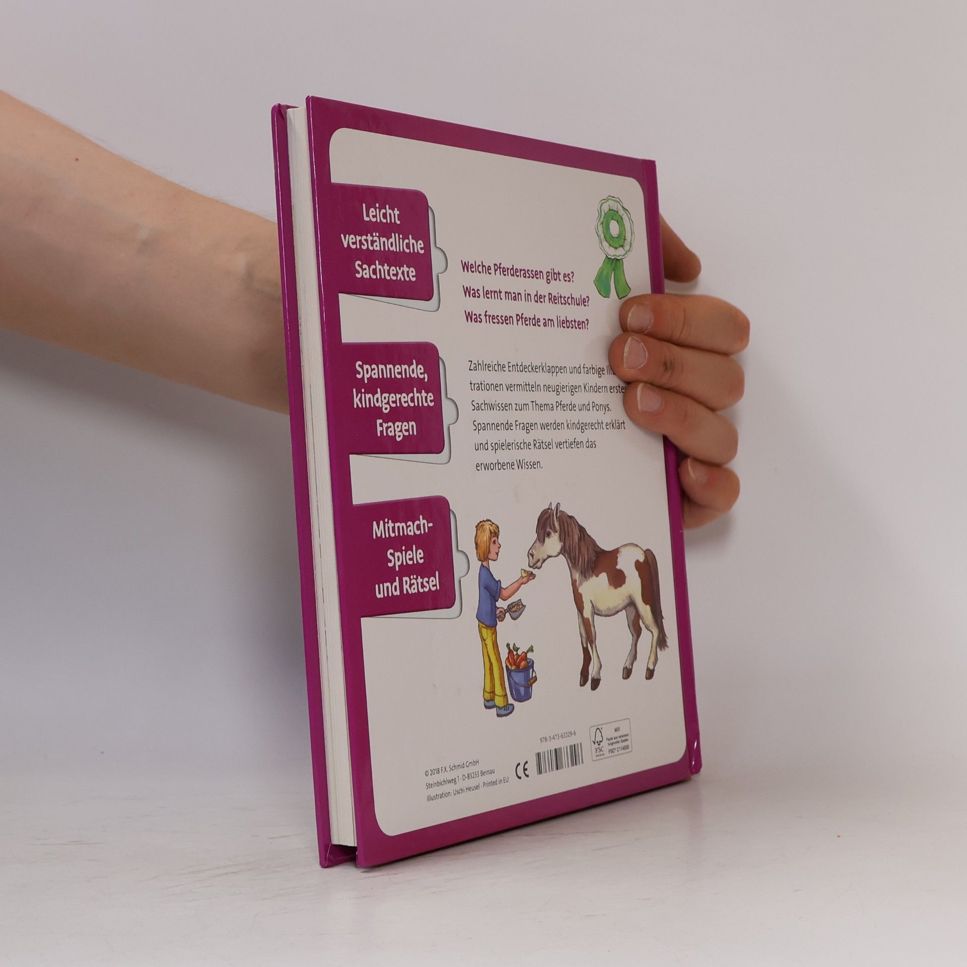 Uschi Heusel Das große Klappenbuch - Pferde und Ponys