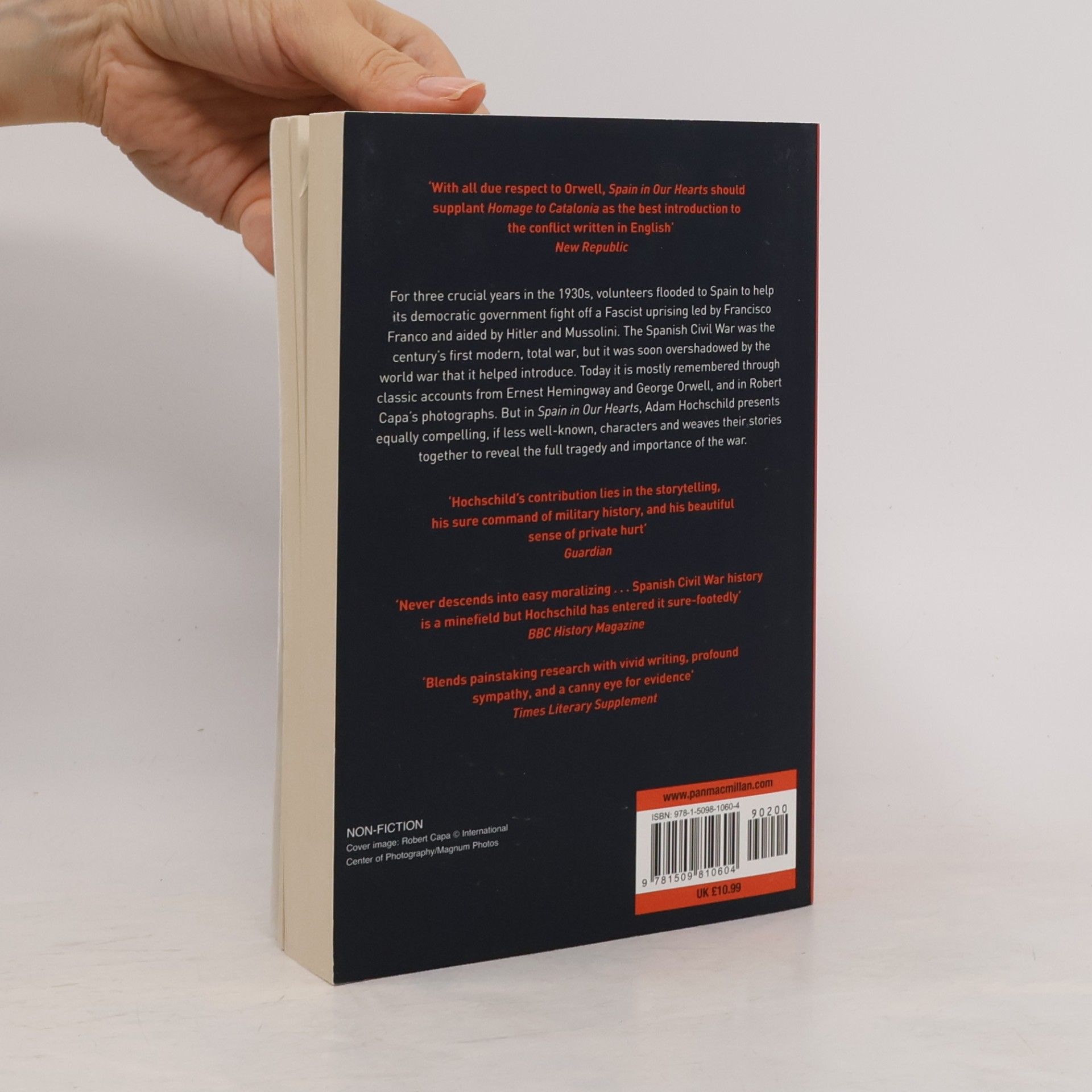 Adam Hochschild Spain in Our Hearts
