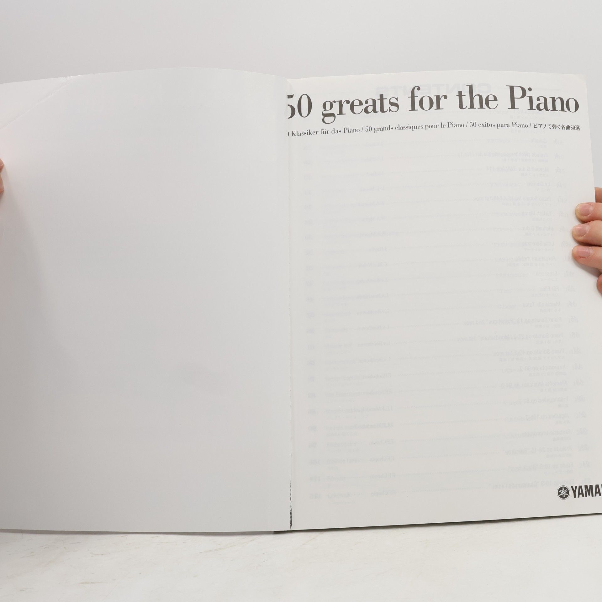 Autorenkollektiv 50 greats for the Piano