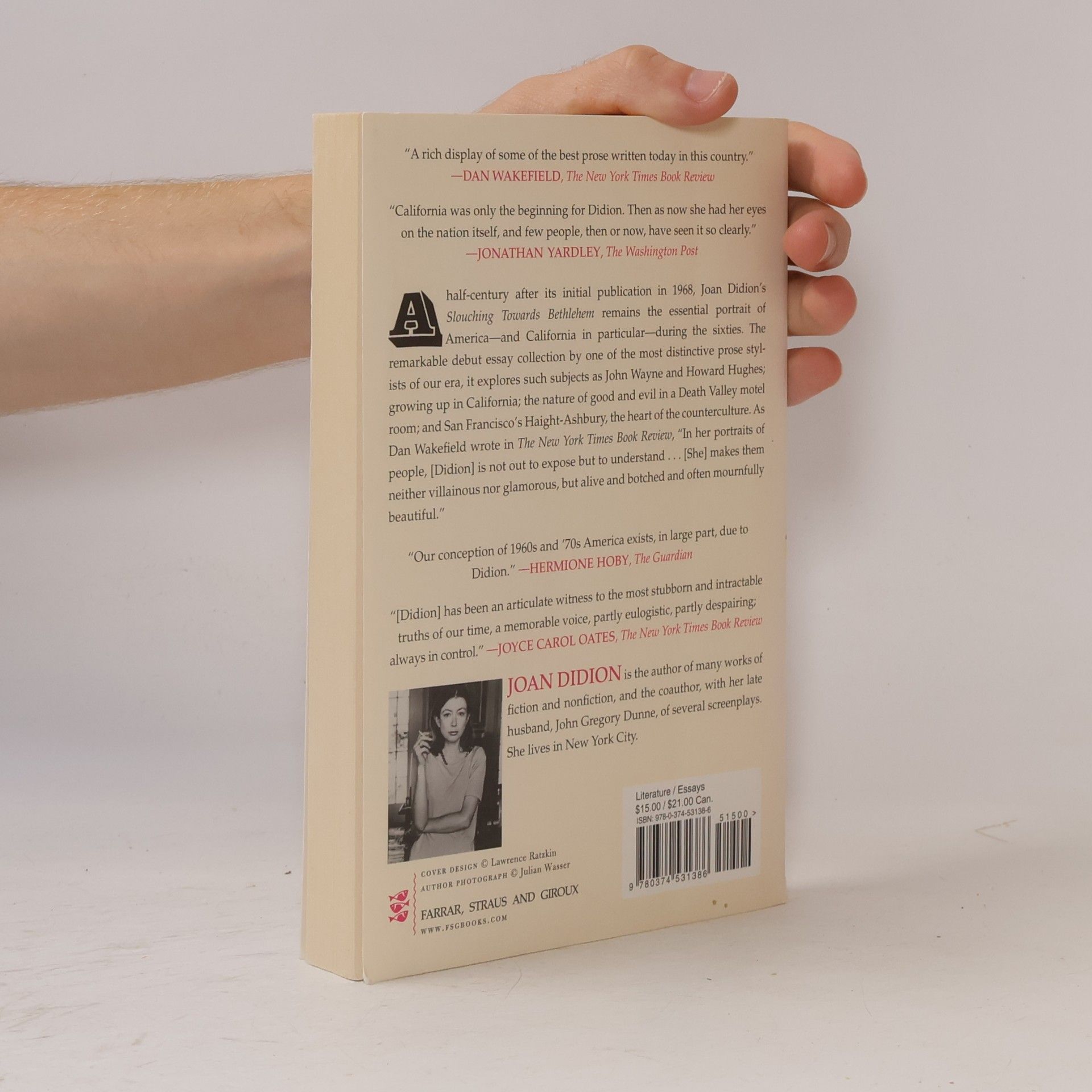 Joan Didion Slouching towards Bethlehem