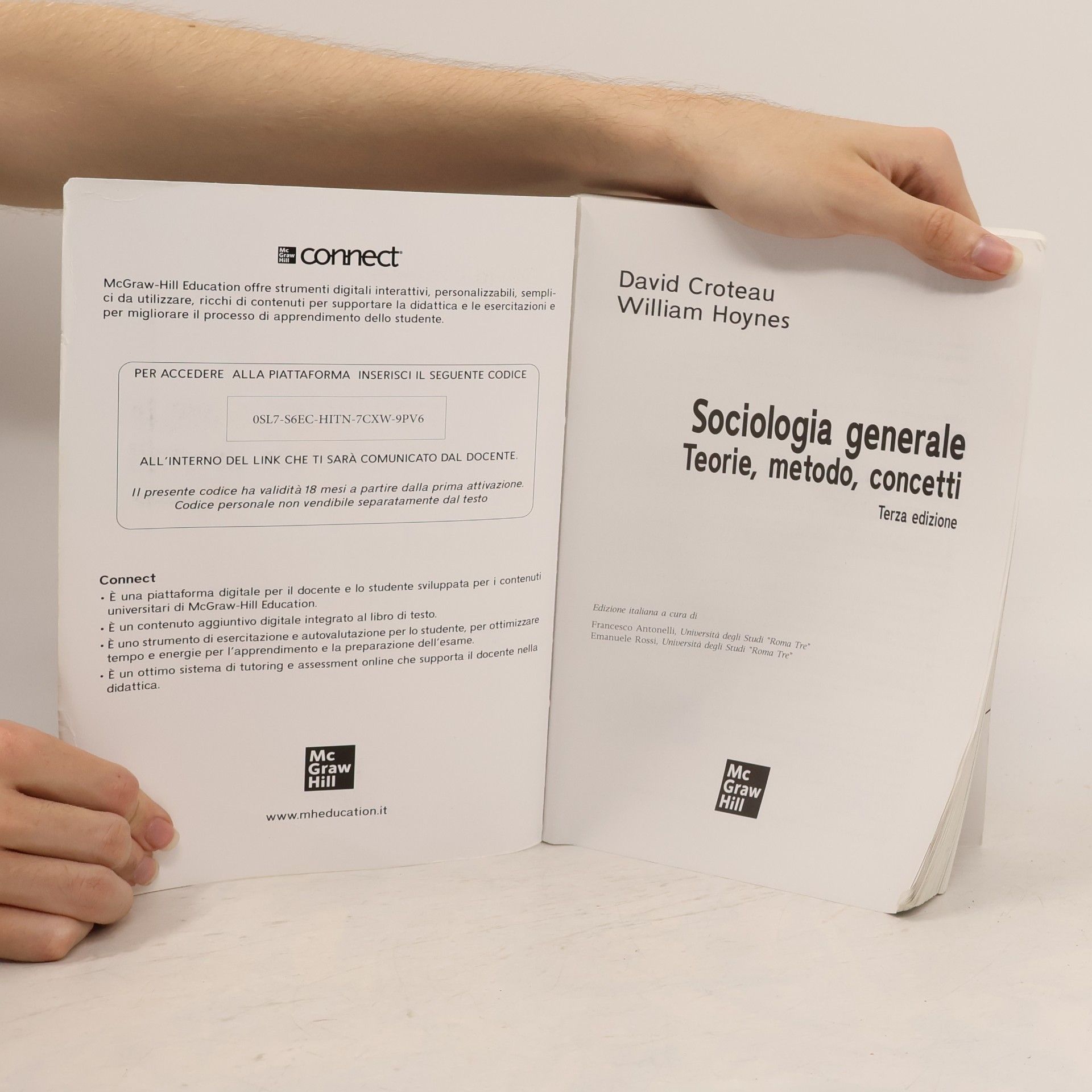 David Croteau Scienze Umane: Sociologia generale