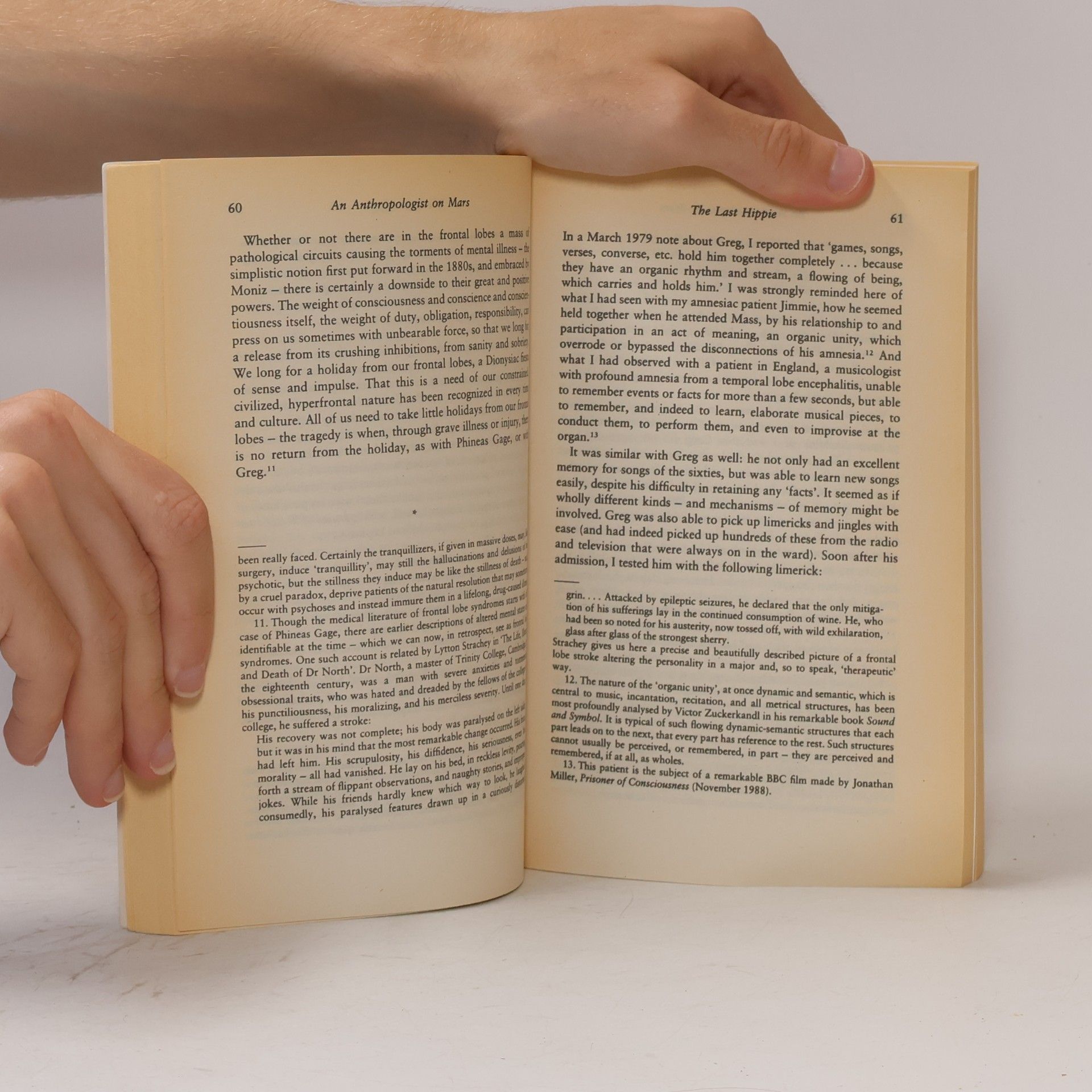 Oliver Sacks An Anthropologist on Mars