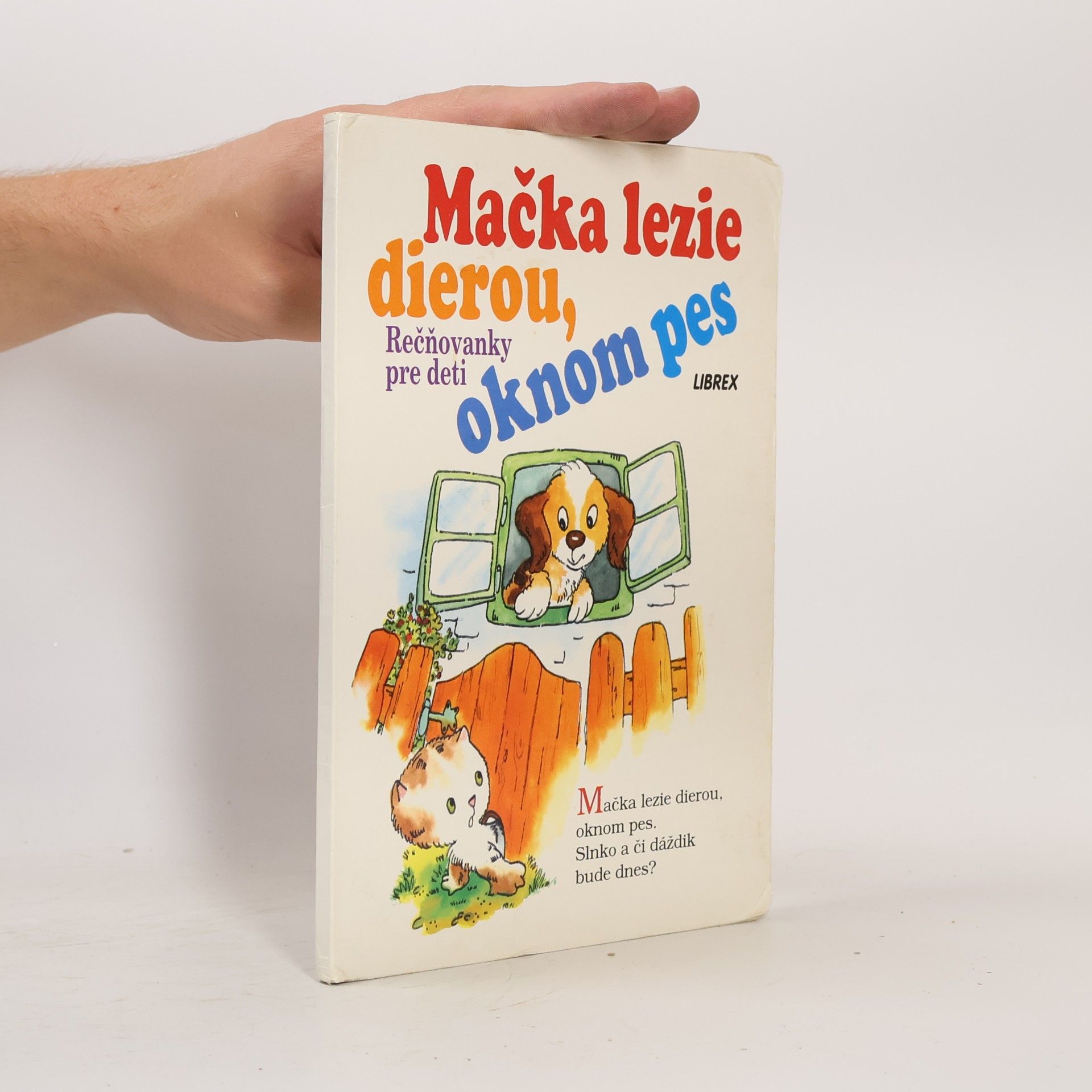 Adolf Dudek Mačka lezie dierou, oknom pes