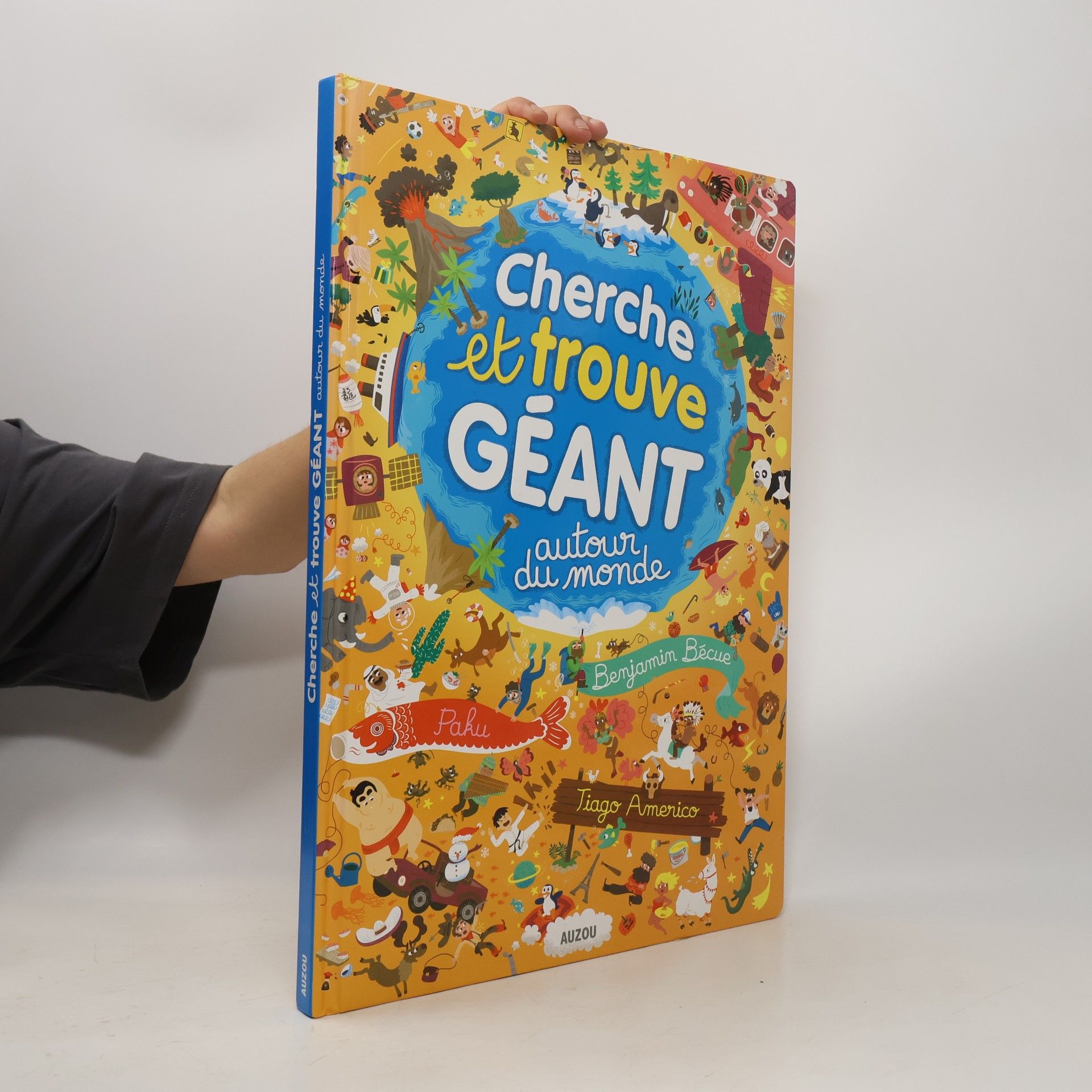 Cherche et trouve géant autour du monde N.É.