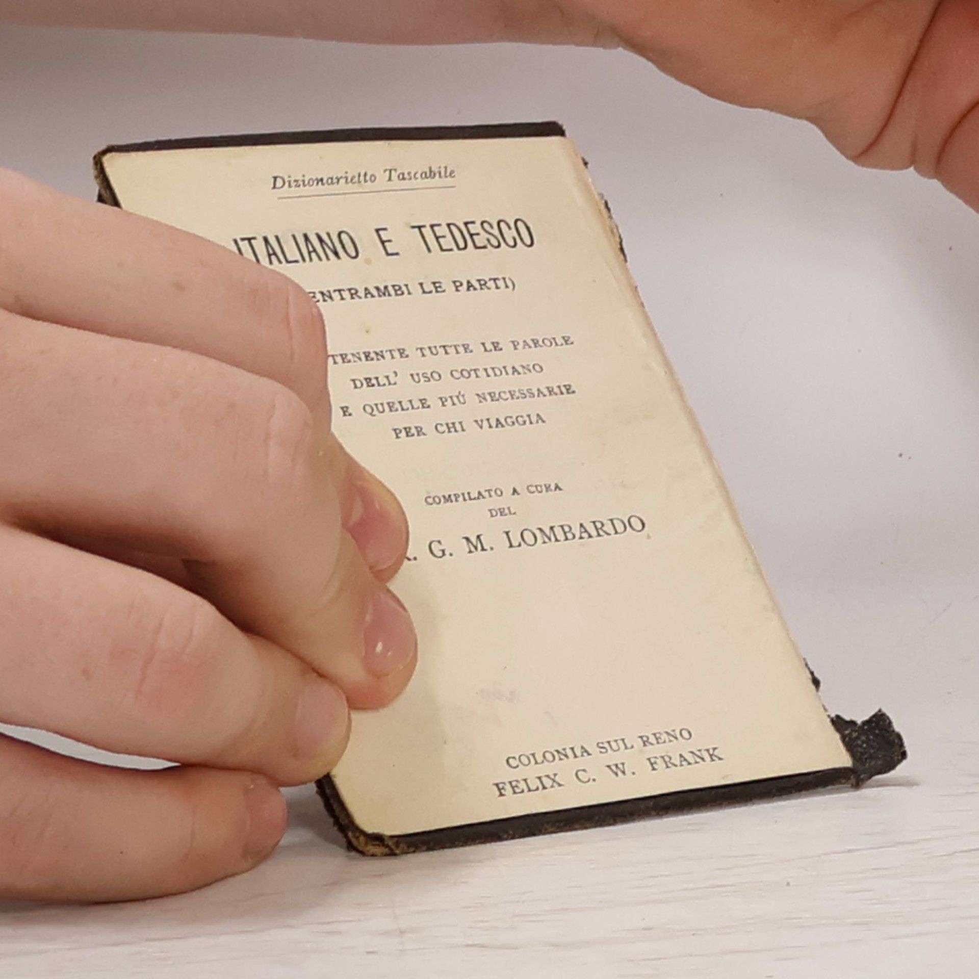 G. M. Lombardo Neues Taschen-Wörterbuch: Deutsch & Italienisch
