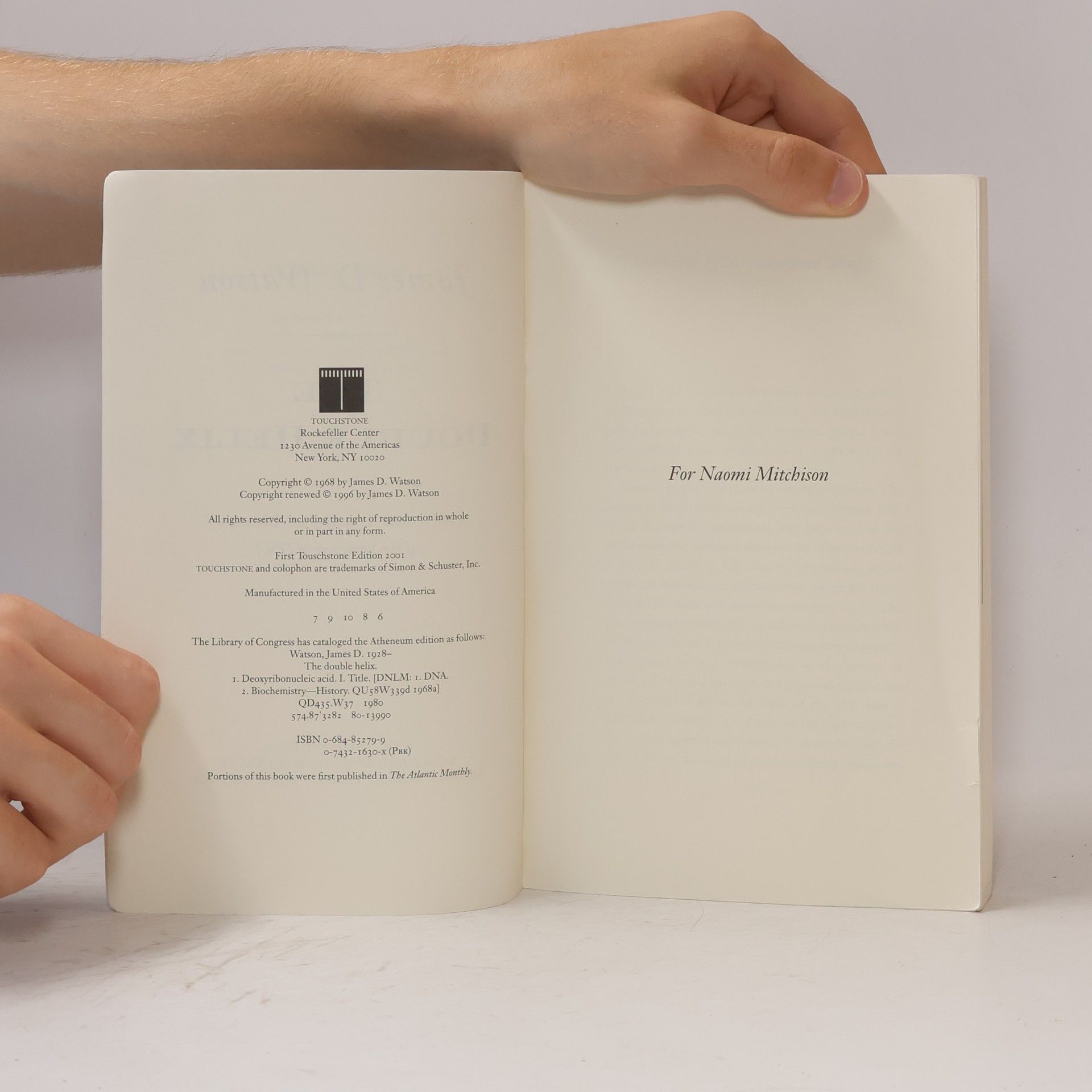 James D. Watson The Double Helix