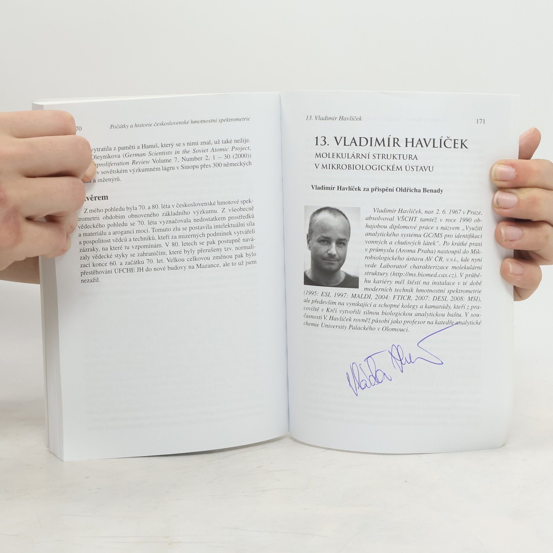 Autorenkollektiv Počátky a historie československé hmotnostní spektrometrie