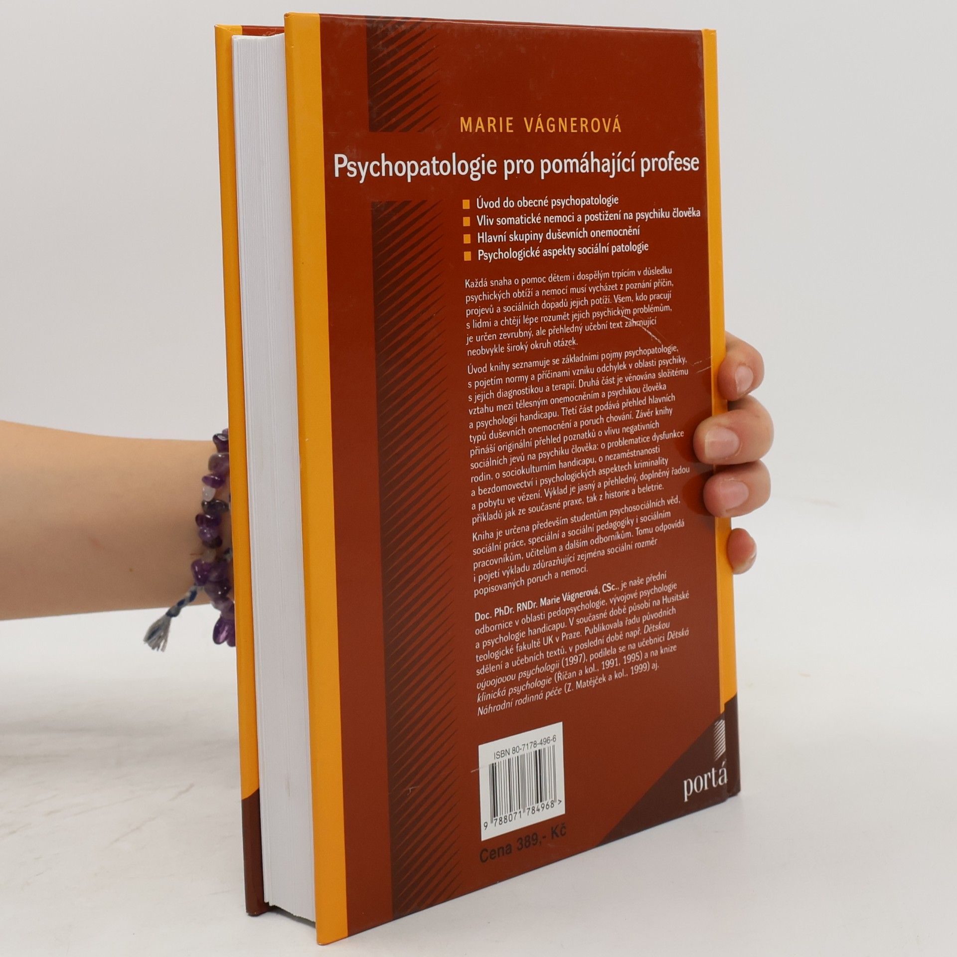 Marie Vágnerová Psychopatologie pro pomáhající profese