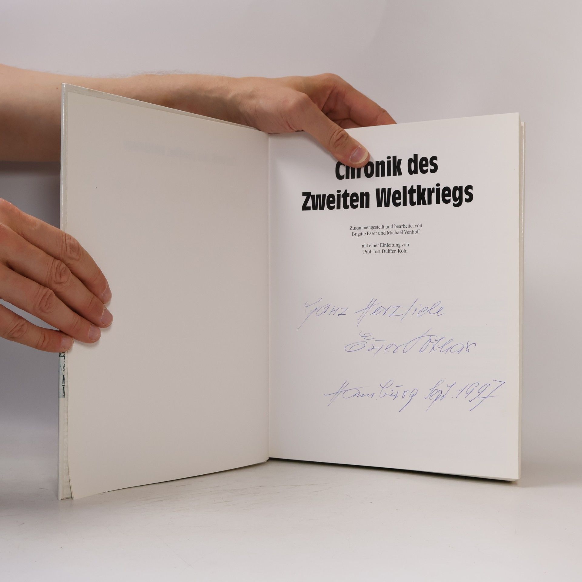 Brigitte Esser Die Chronik des Zweiten Welkriegs