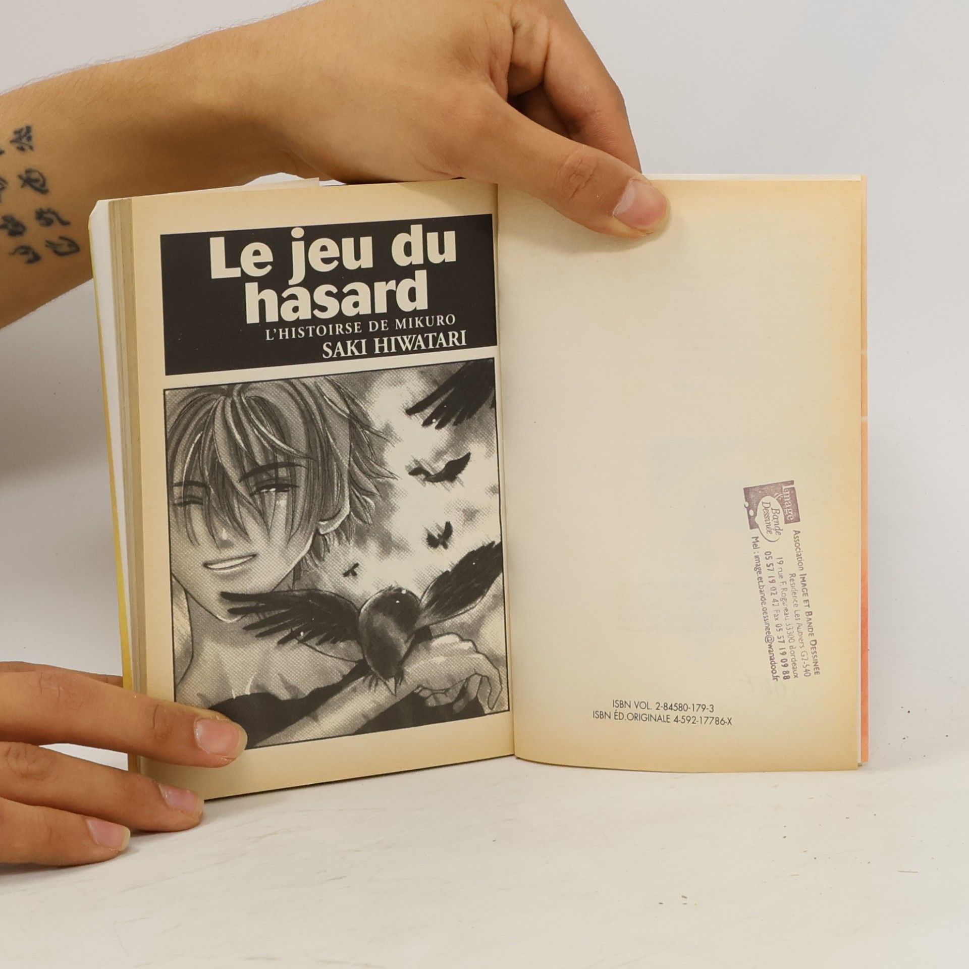Saki Hiwatari L'histoire de Mikuro: Le Jeu du hasard - Version française
