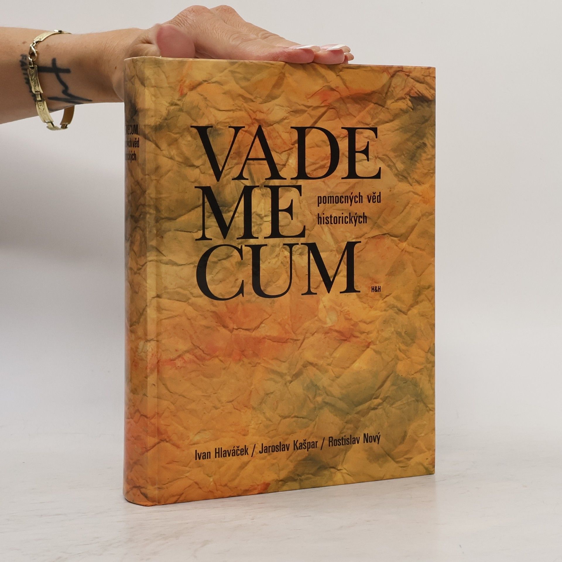 Ivan Hlaváček Vademecum pomocných věd historických