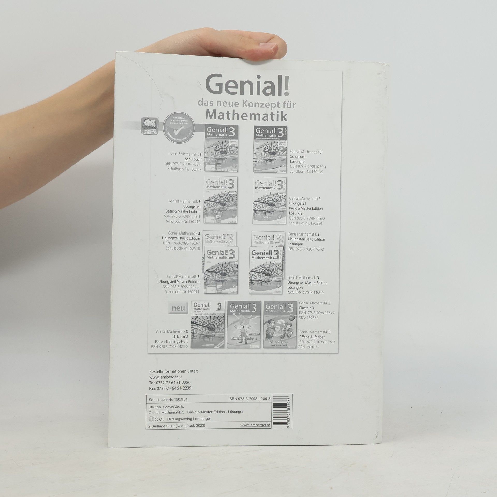 Autorenkollektiv Genial! Mathematik 3