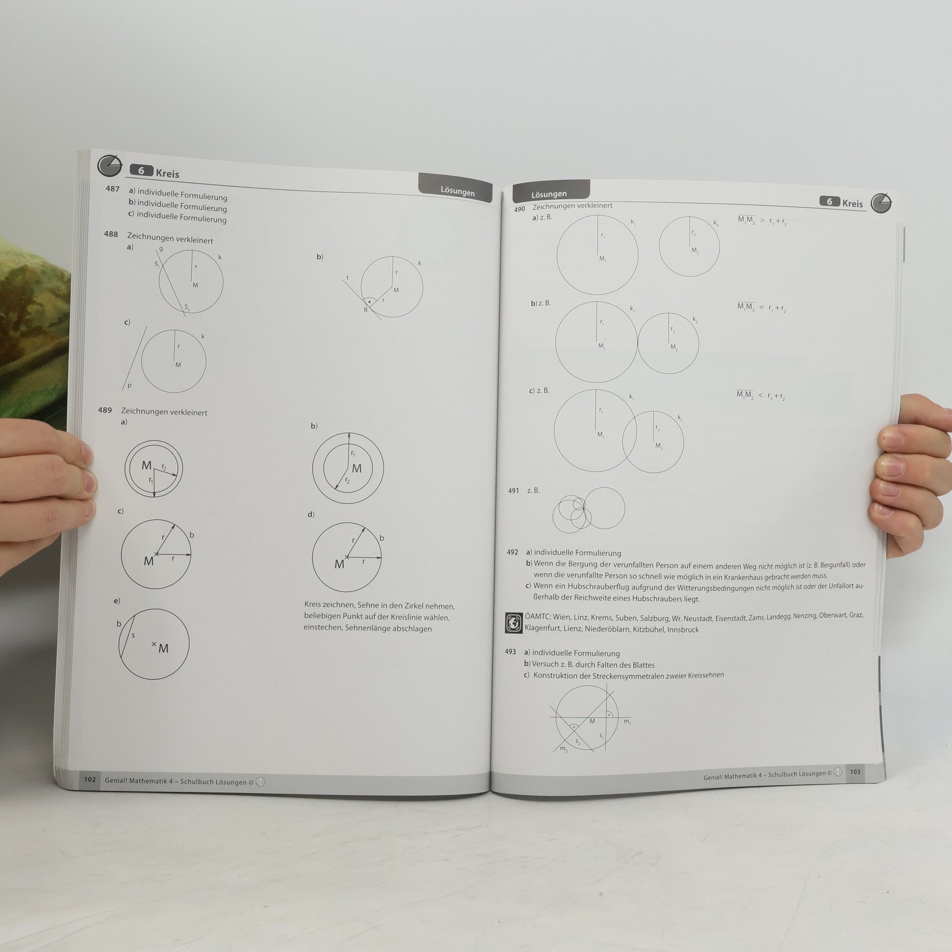 Autorenkollektiv Genial! Mathematik 4 Lösungen