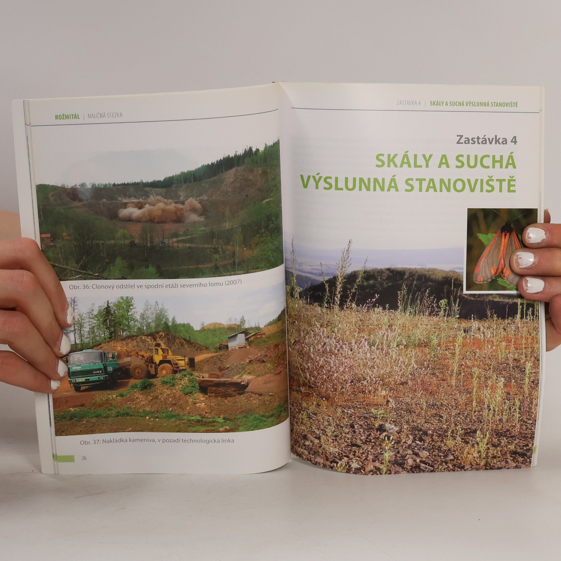 Kolektiv autorů Lom Rožmitál u Broumova : průvodce naučnou stezkou