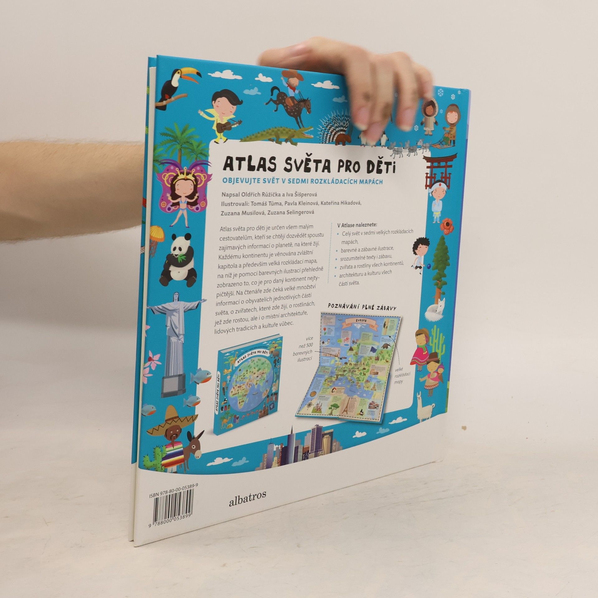 Iva Šišperová Atlas světa pro děti