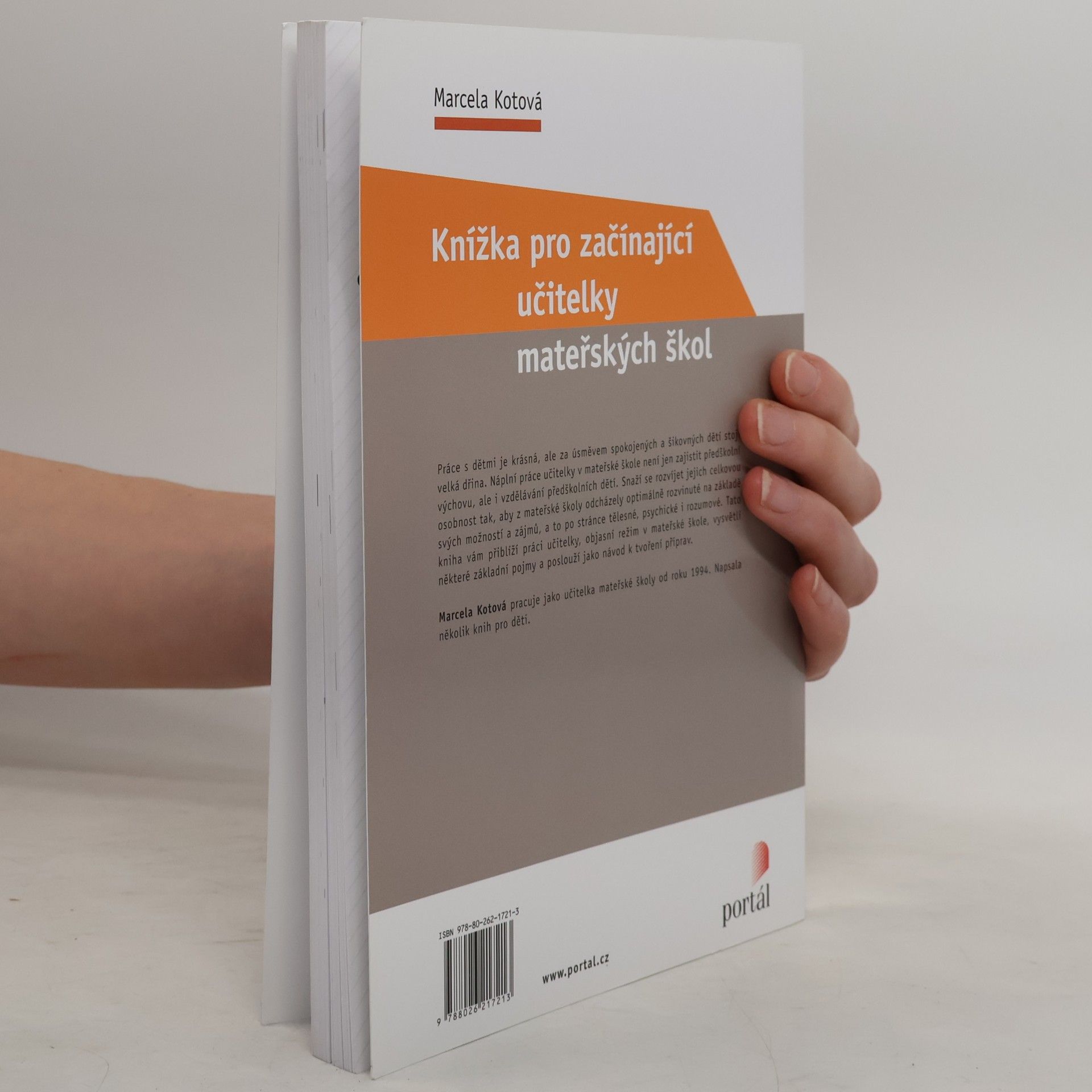 Marcela Kotová Knížka pro začínající učitelky mateřských škol