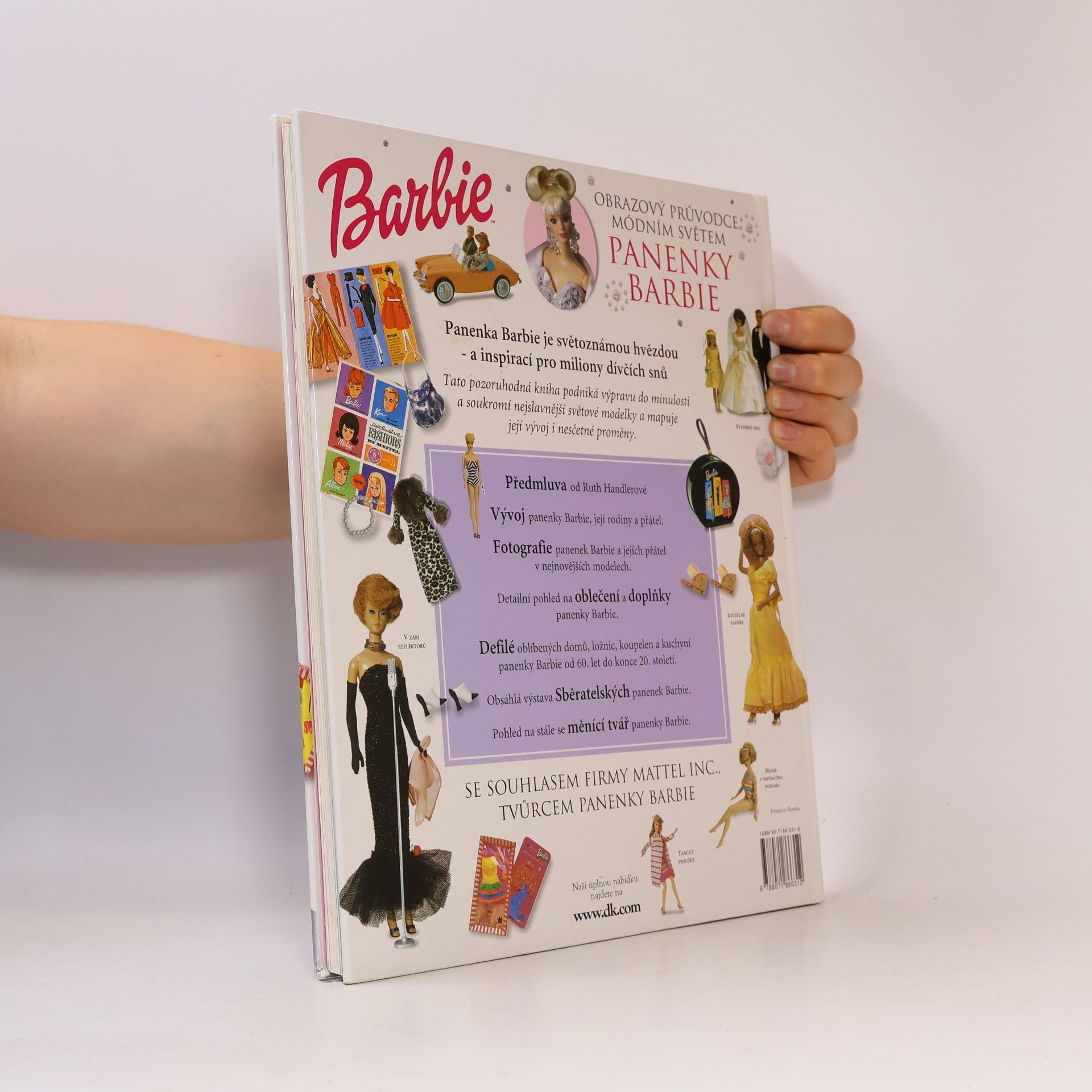 Lisa Lanzarini Obrazový průvodce módním světem Barbie