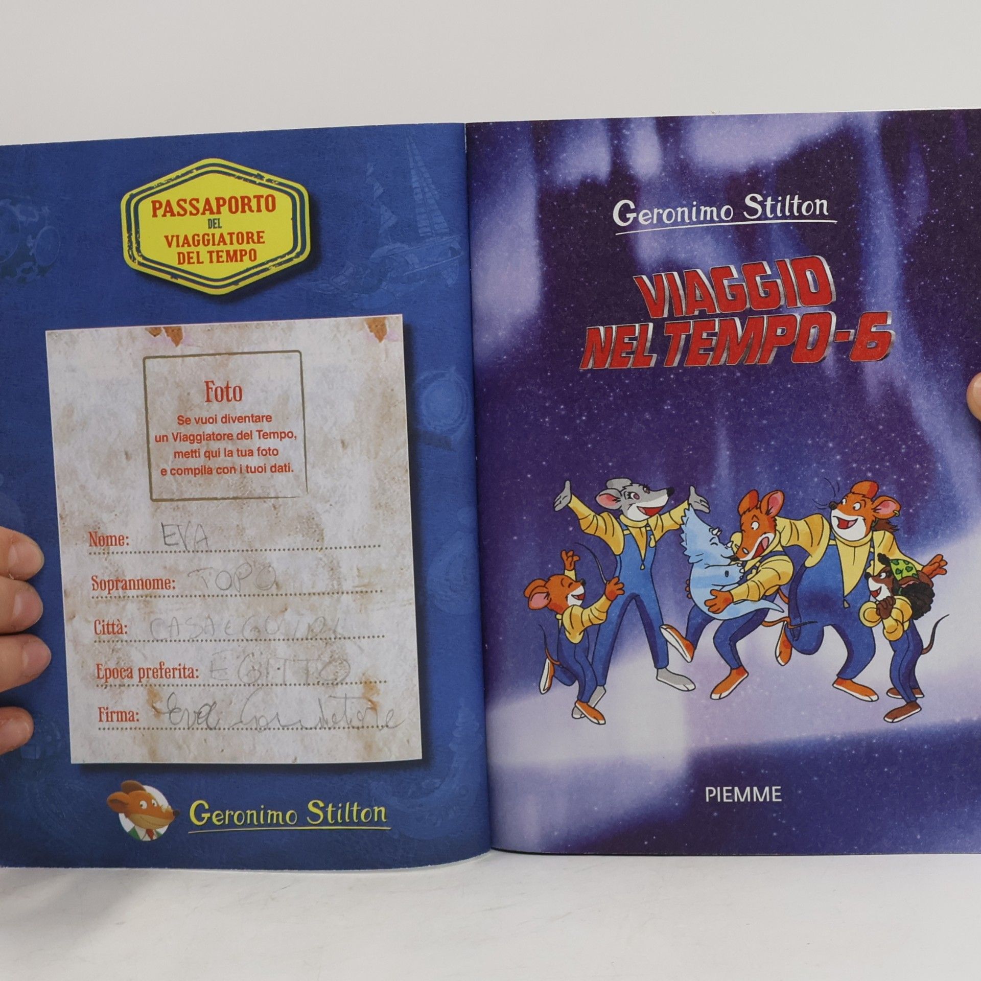 Geronimo Stilton Viaggio nel tempo 6