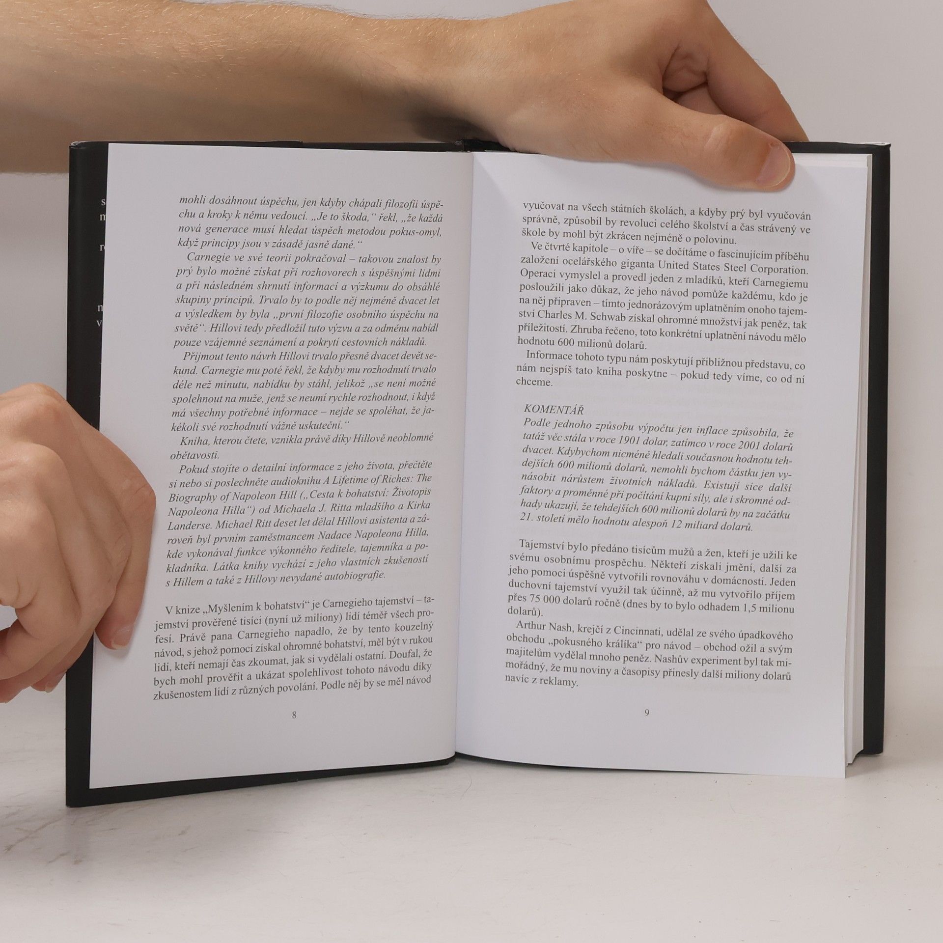 Napoleon Hill Myšlením k bohatství pro 21. století