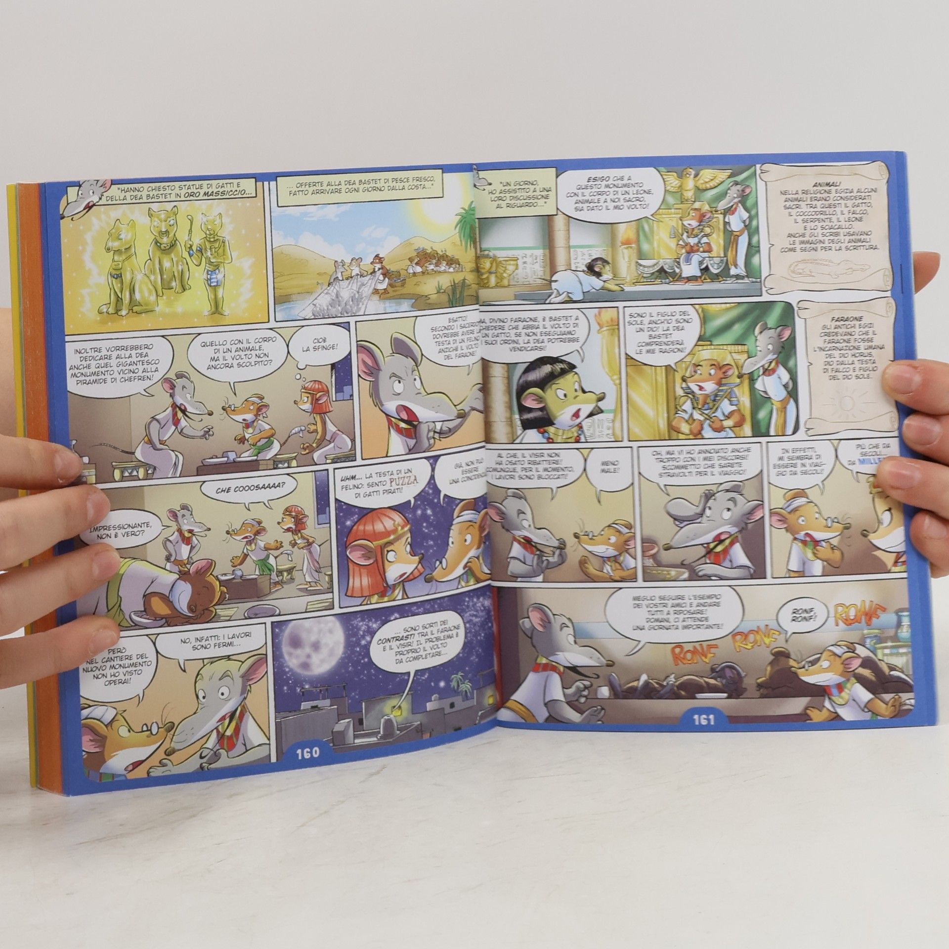 Geronimo Stilton Geronimo Stilton: Egitto stratopico. Il grande libro dell'Egitto