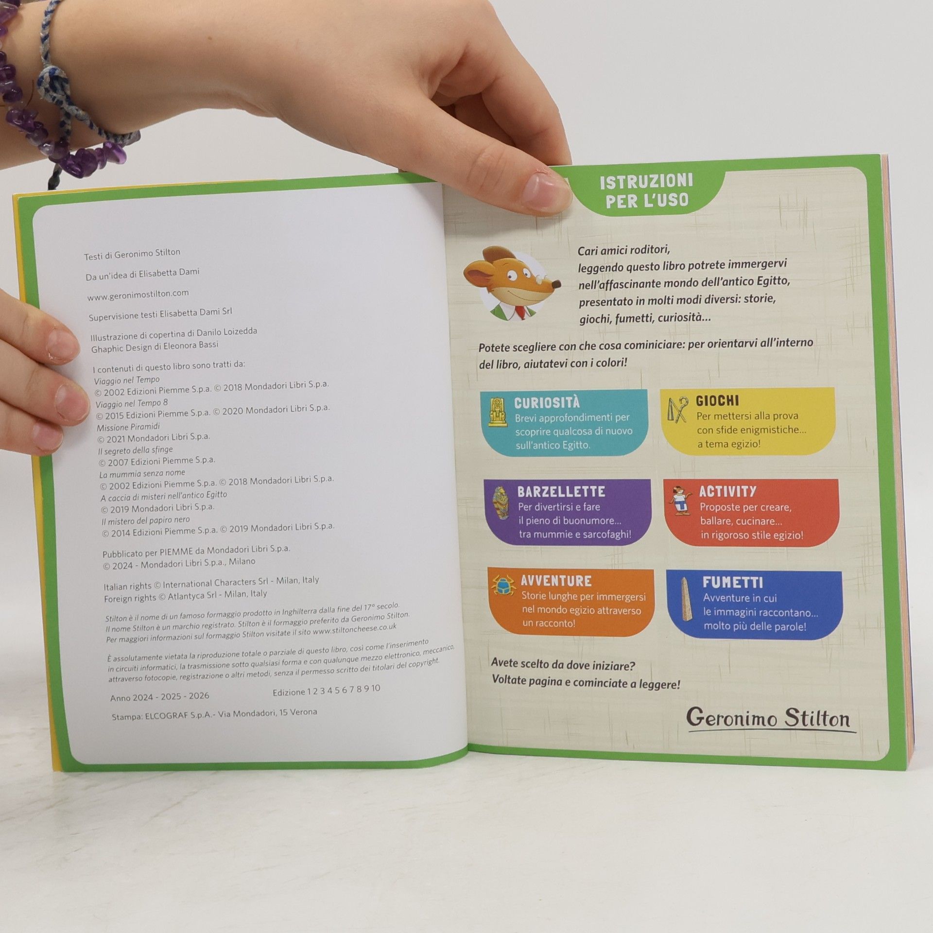 Geronimo Stilton Geronimo Stilton: Egitto stratopico. Il grande libro dell'Egitto