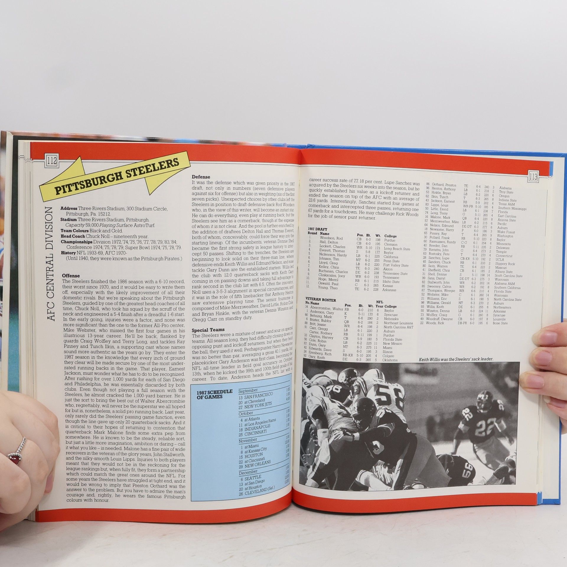 Ken Thomas American Football Book 5