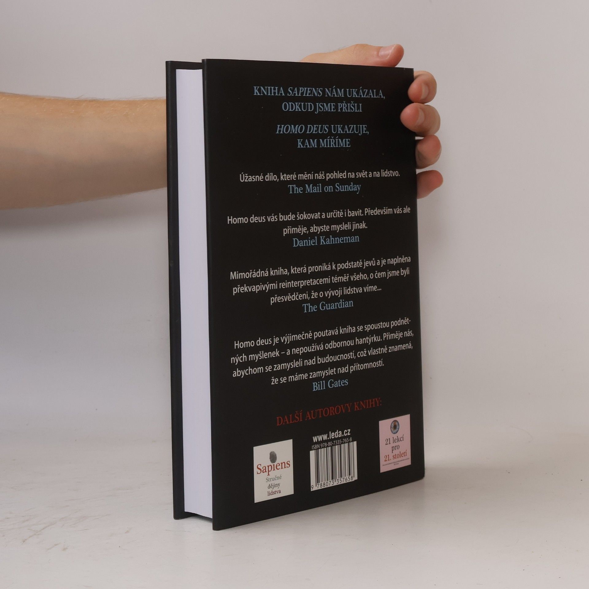 Yuval Noah Harari Homo deus : stručné dějiny zítřka