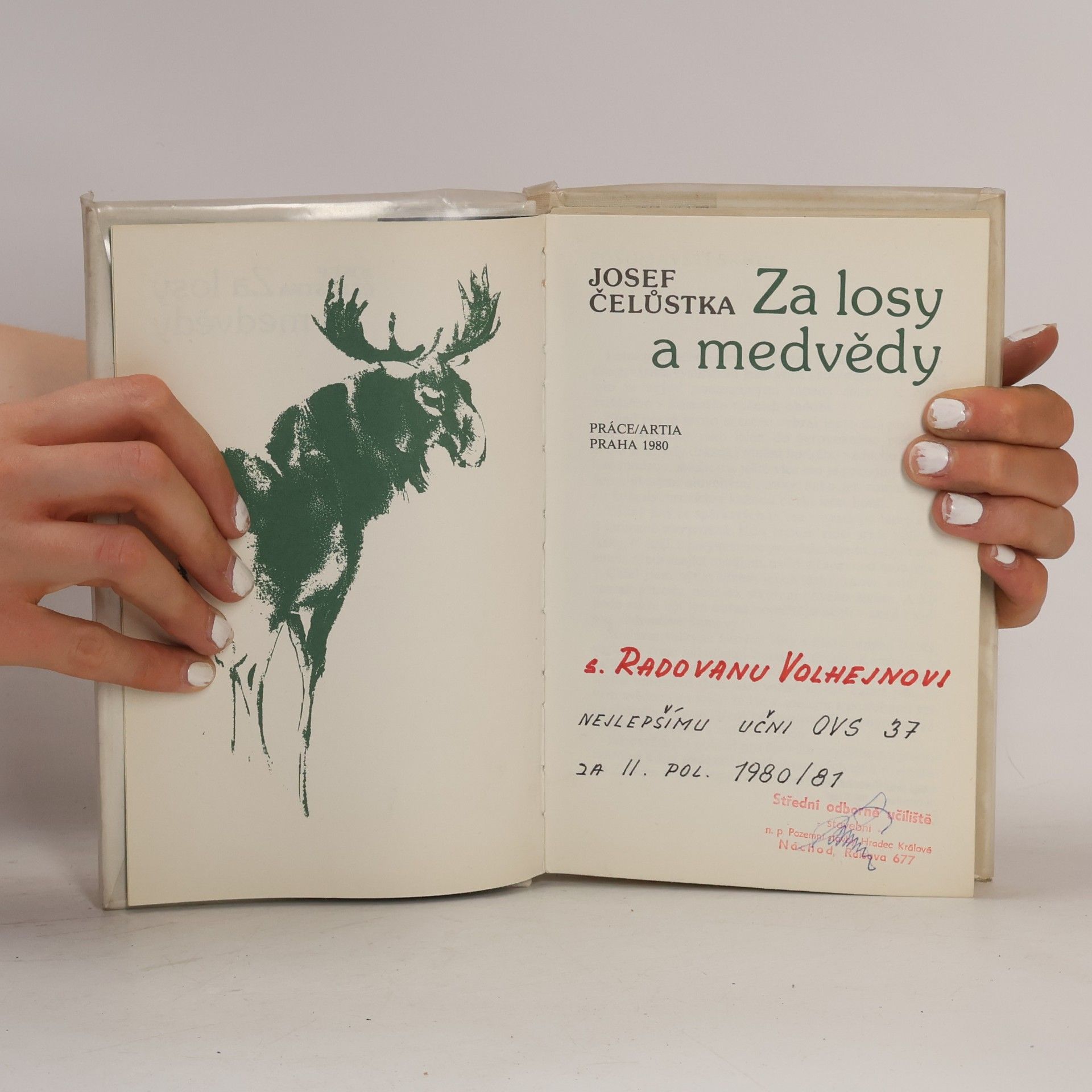 Josef Čelůstka Za losy a medvědy