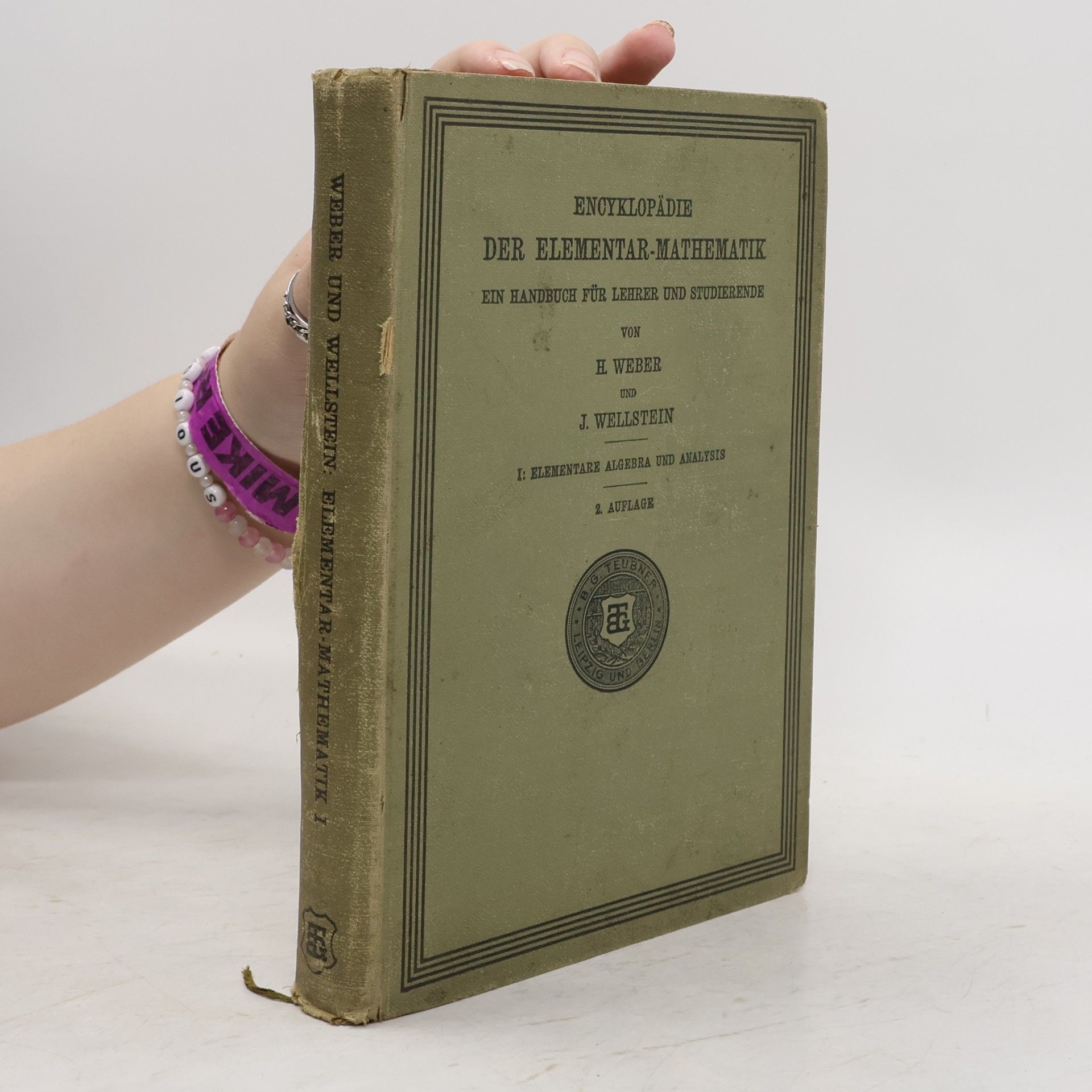 Encyklopädie der Elementar-Mathematik I.