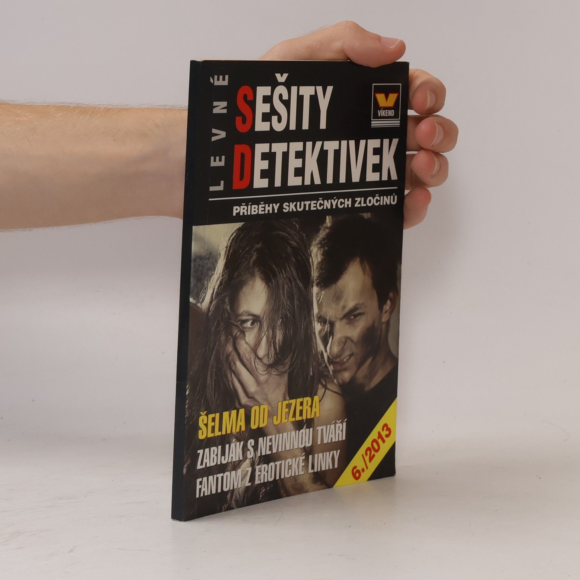 Various authors Levné sešity detektivek. Příběhy skutečných zločinů. Šelma od jezera. 6/2013
