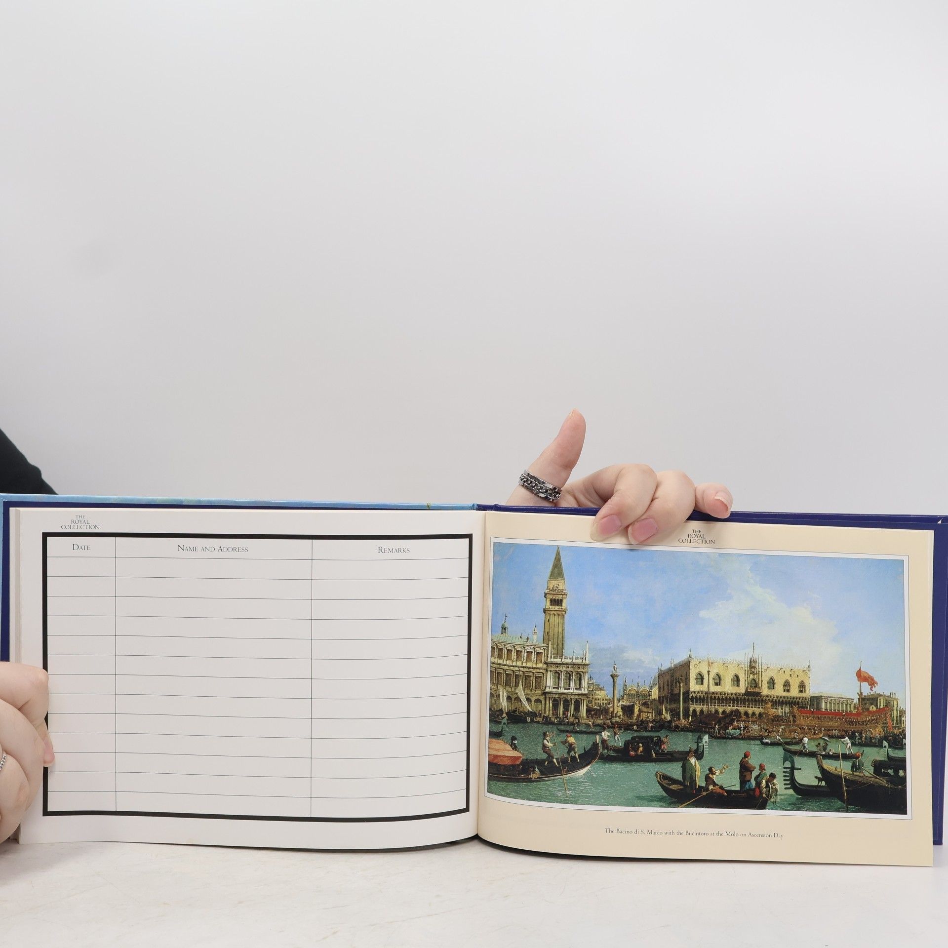 Royal Collection The Royal Collection: Canaletto Visitors Book