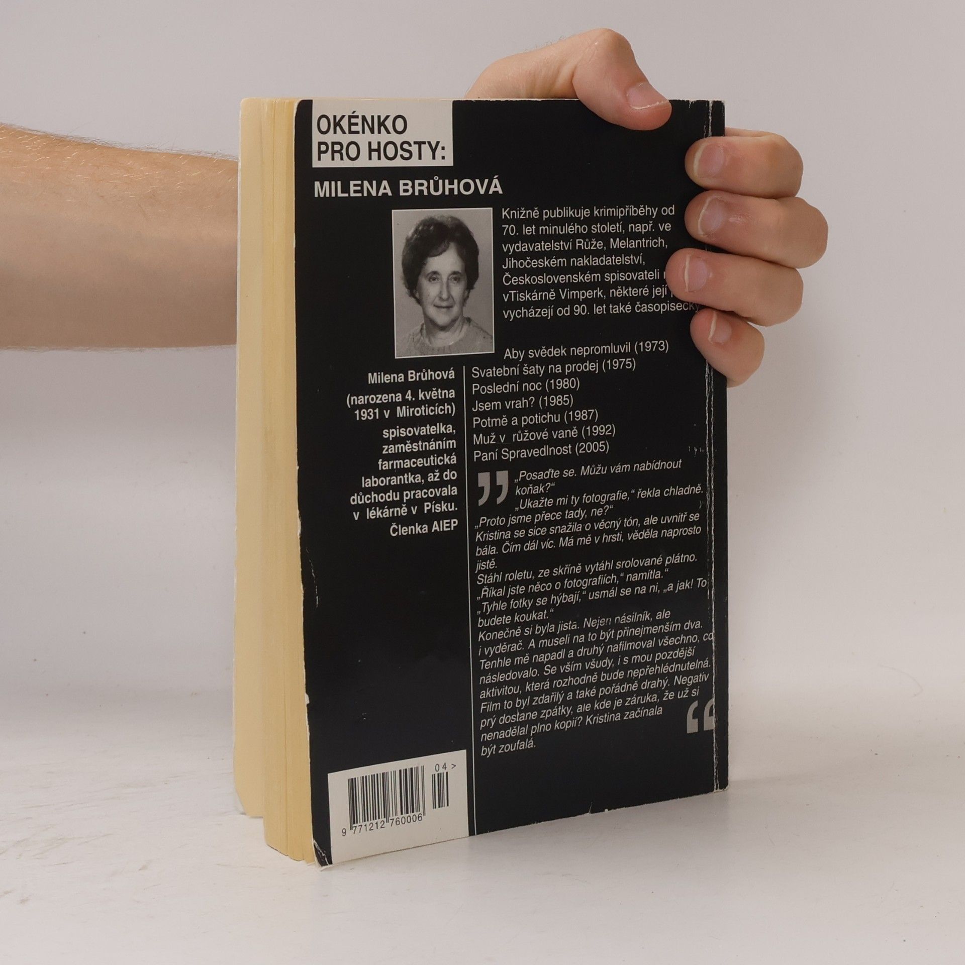 Collectif d'auteurs Čarodějka a další kriminální příběhy 4/2006