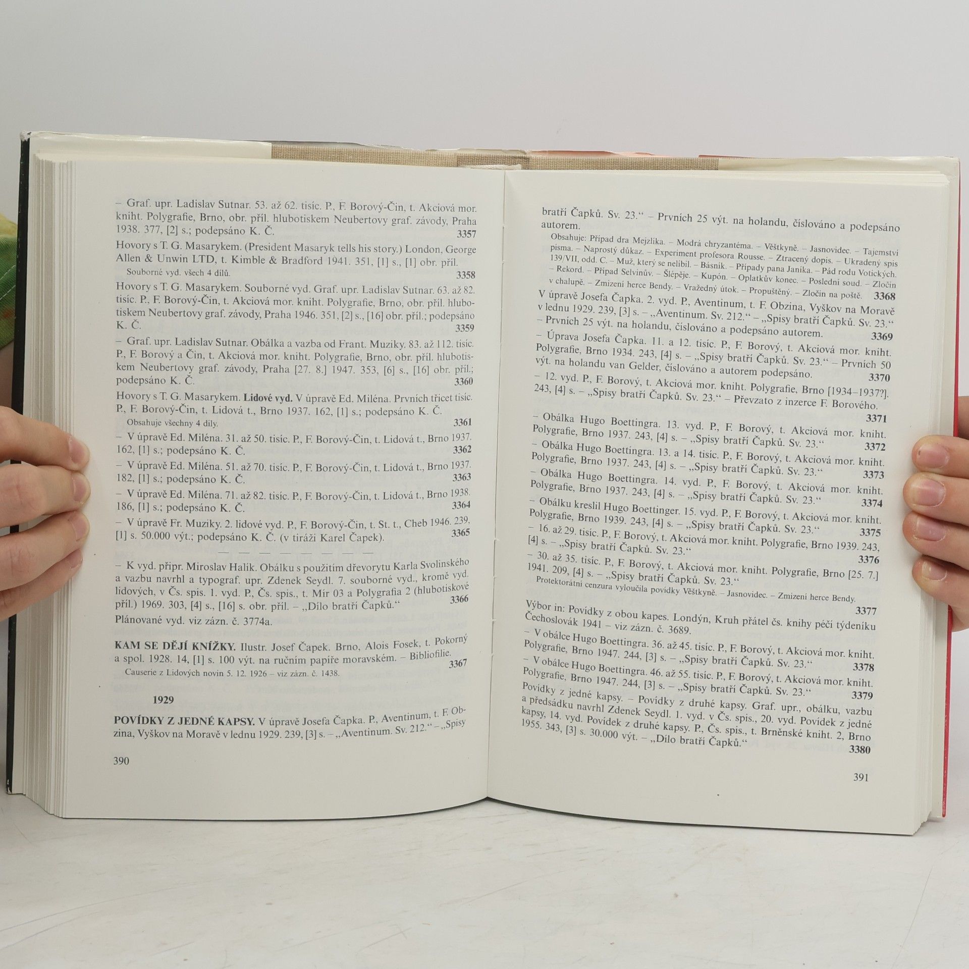 Boris Mědílek Bibliografie Karla Čapka