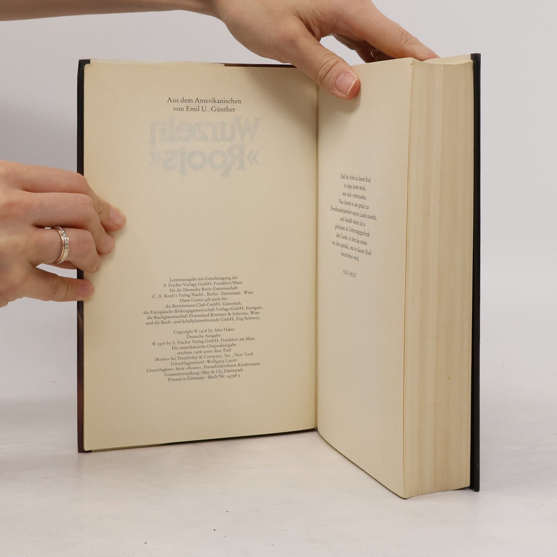 Alex Haley Wurzeln "Roots"