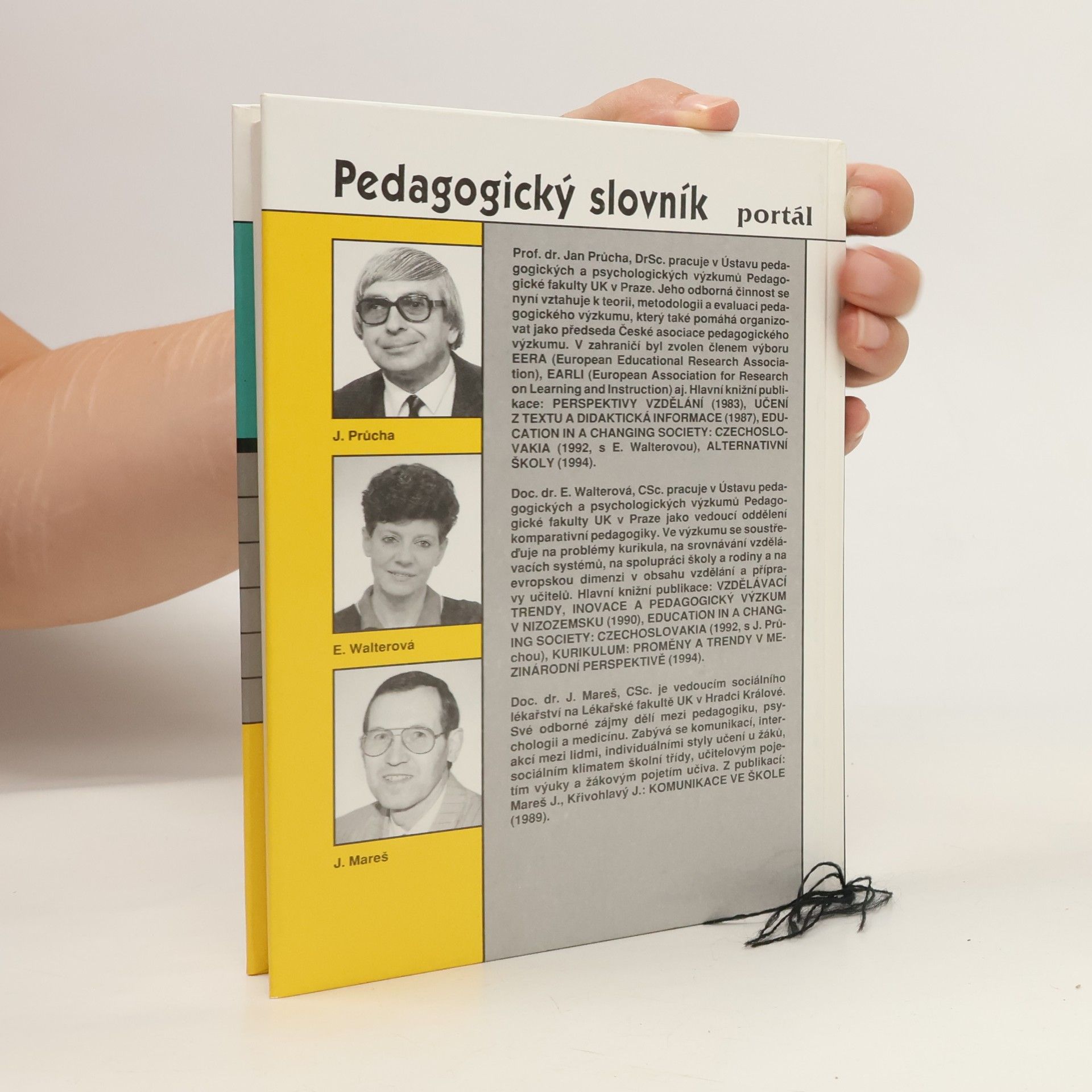 Jan Průcha Pedagogický slovník